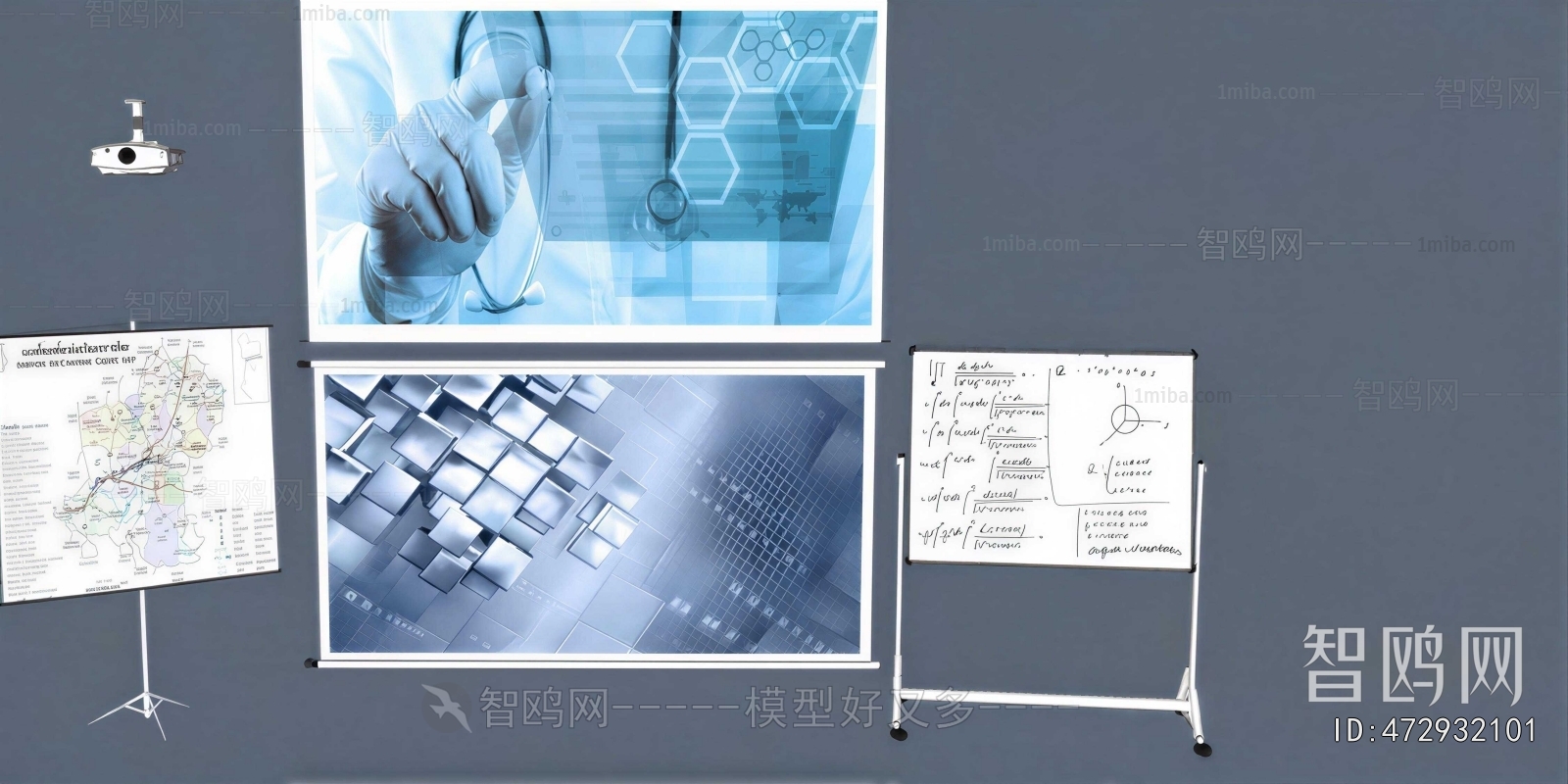 Modern Blackboard/whiteboard