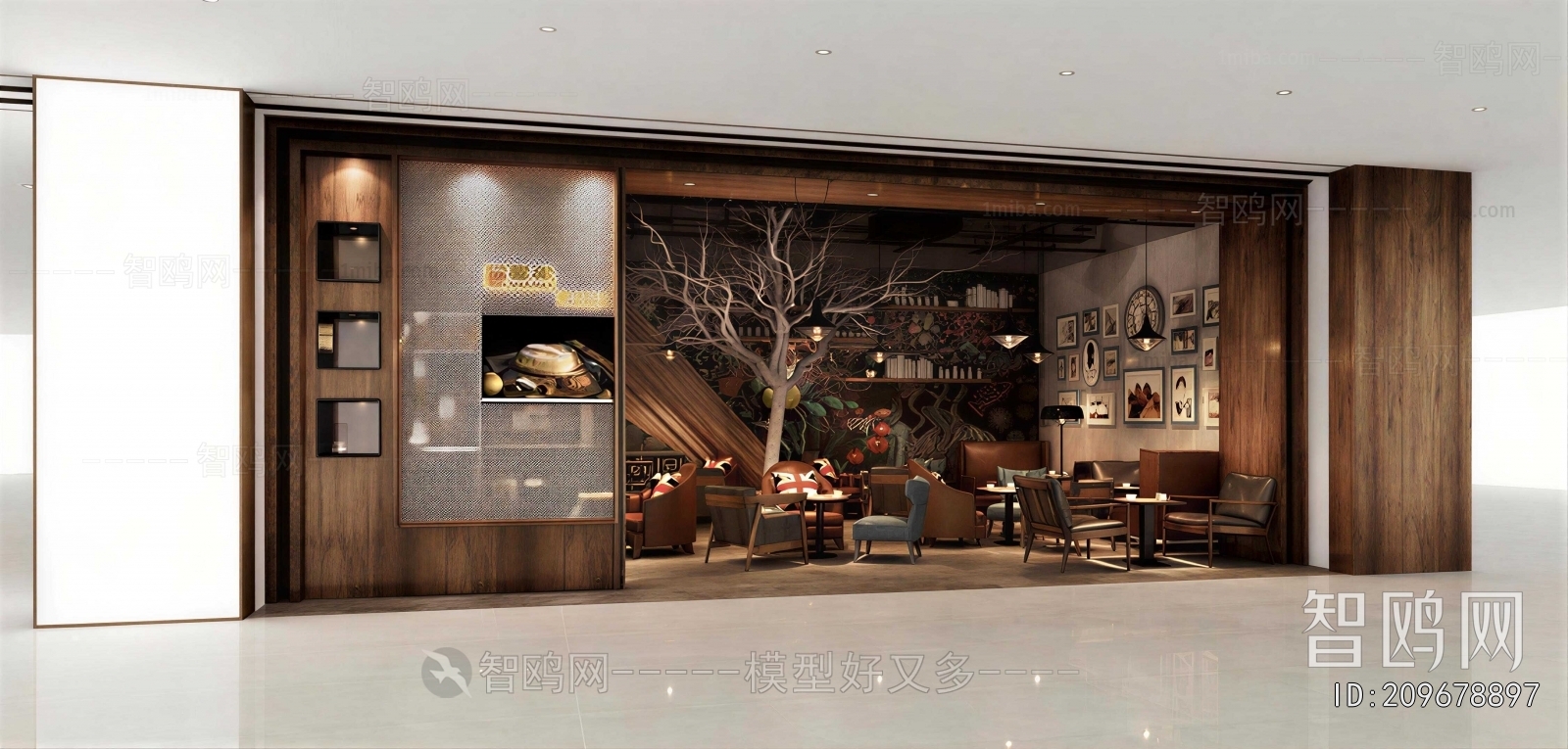 Industrial Style Cafe