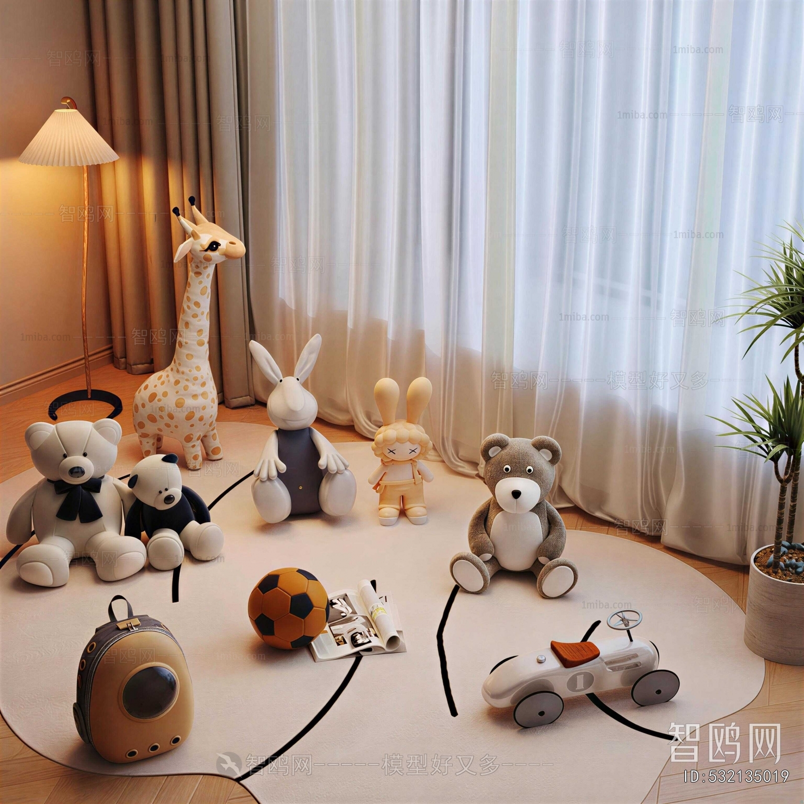 Modern Stuffed Toy
