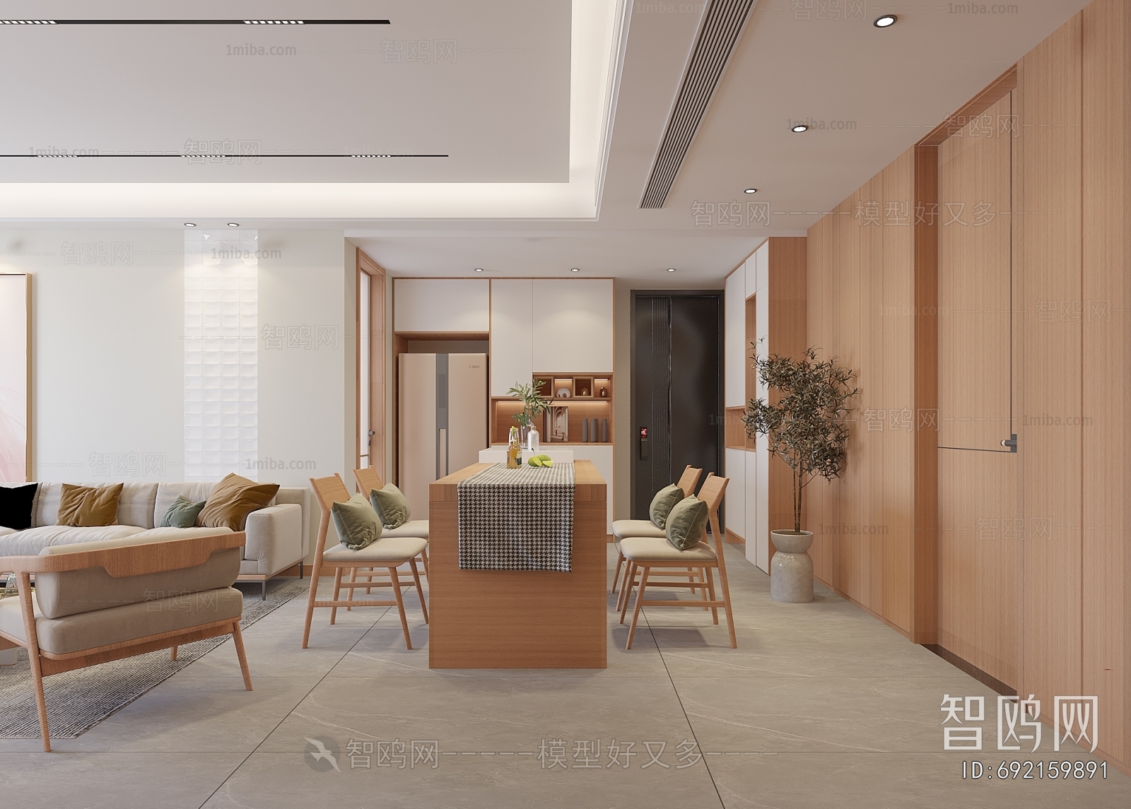 Japanese Style A Living Room