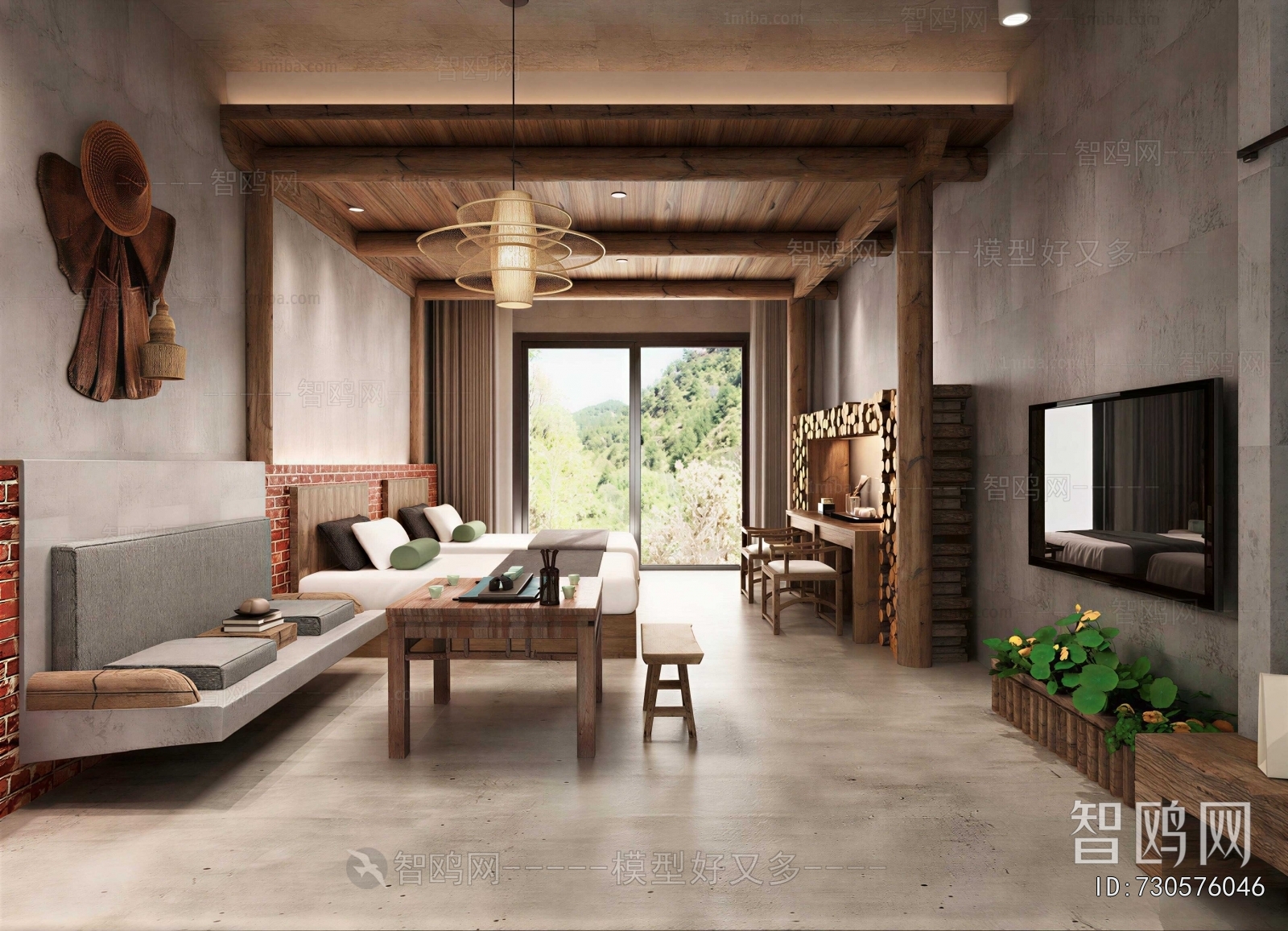 Wabi-sabi Style Residential Hostel