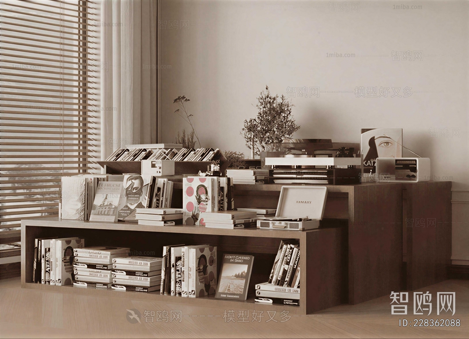 Modern Bookshelf