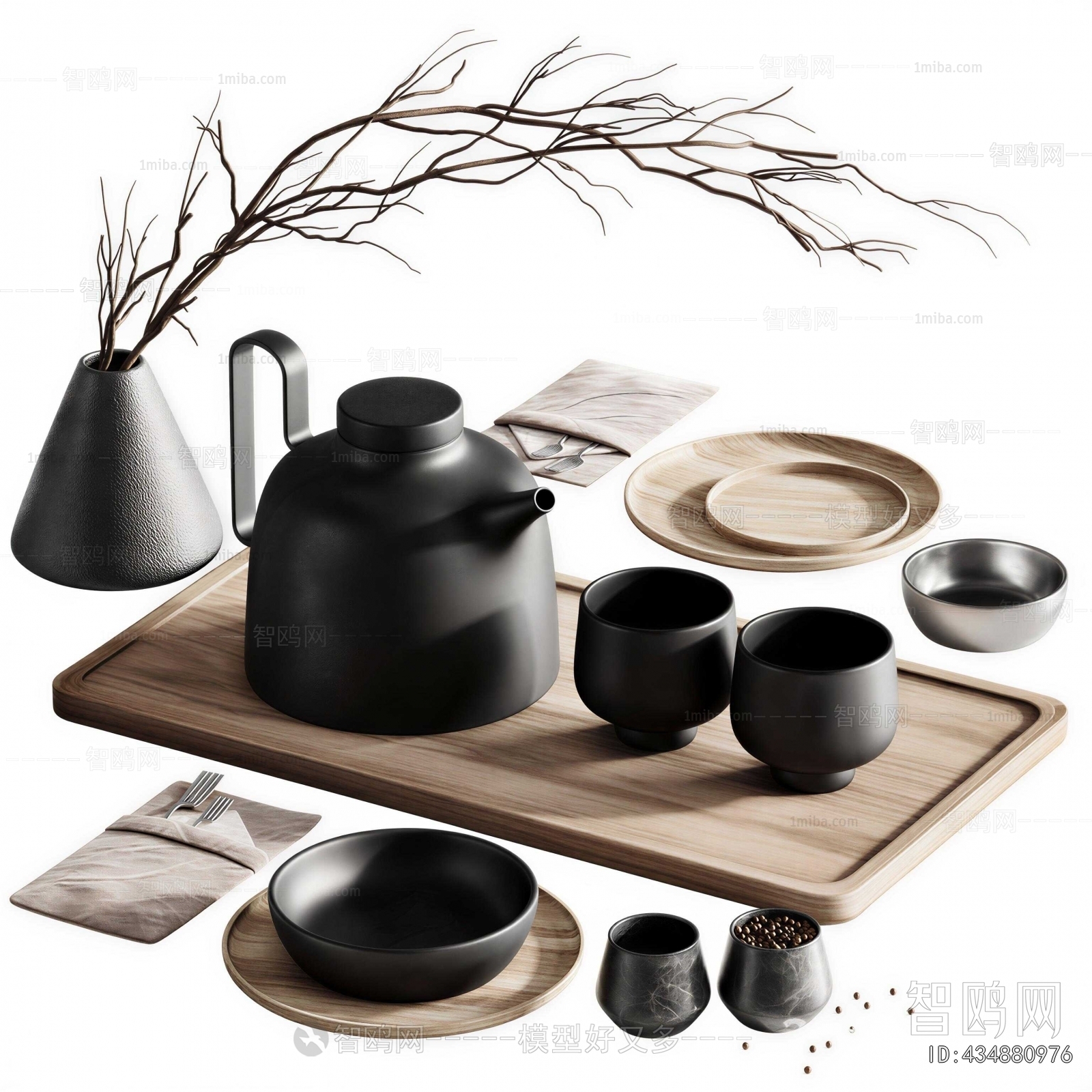 Wabi-sabi Style Tea Set
