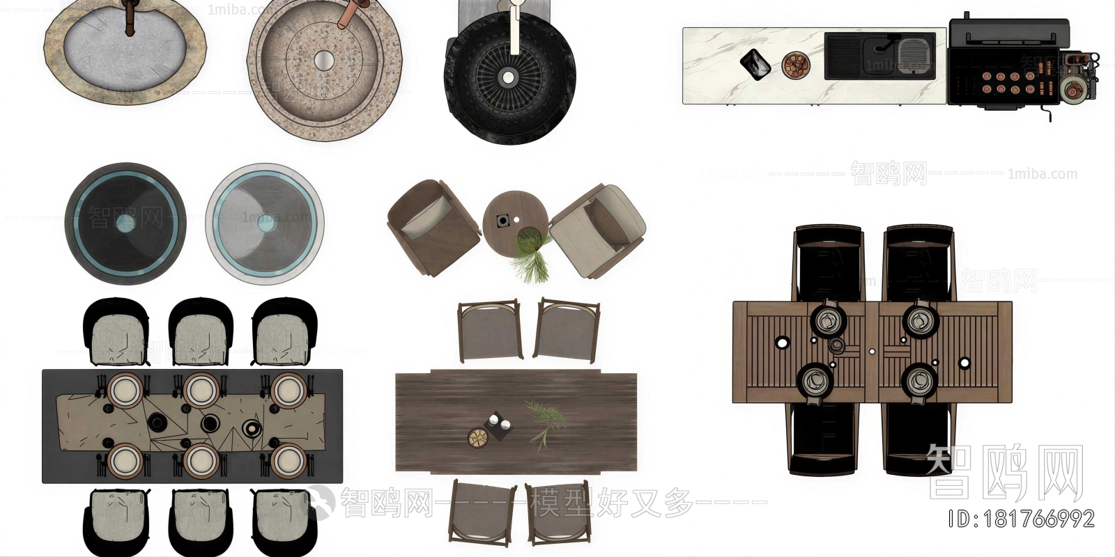 New Chinese Style Dining Table And Chairs