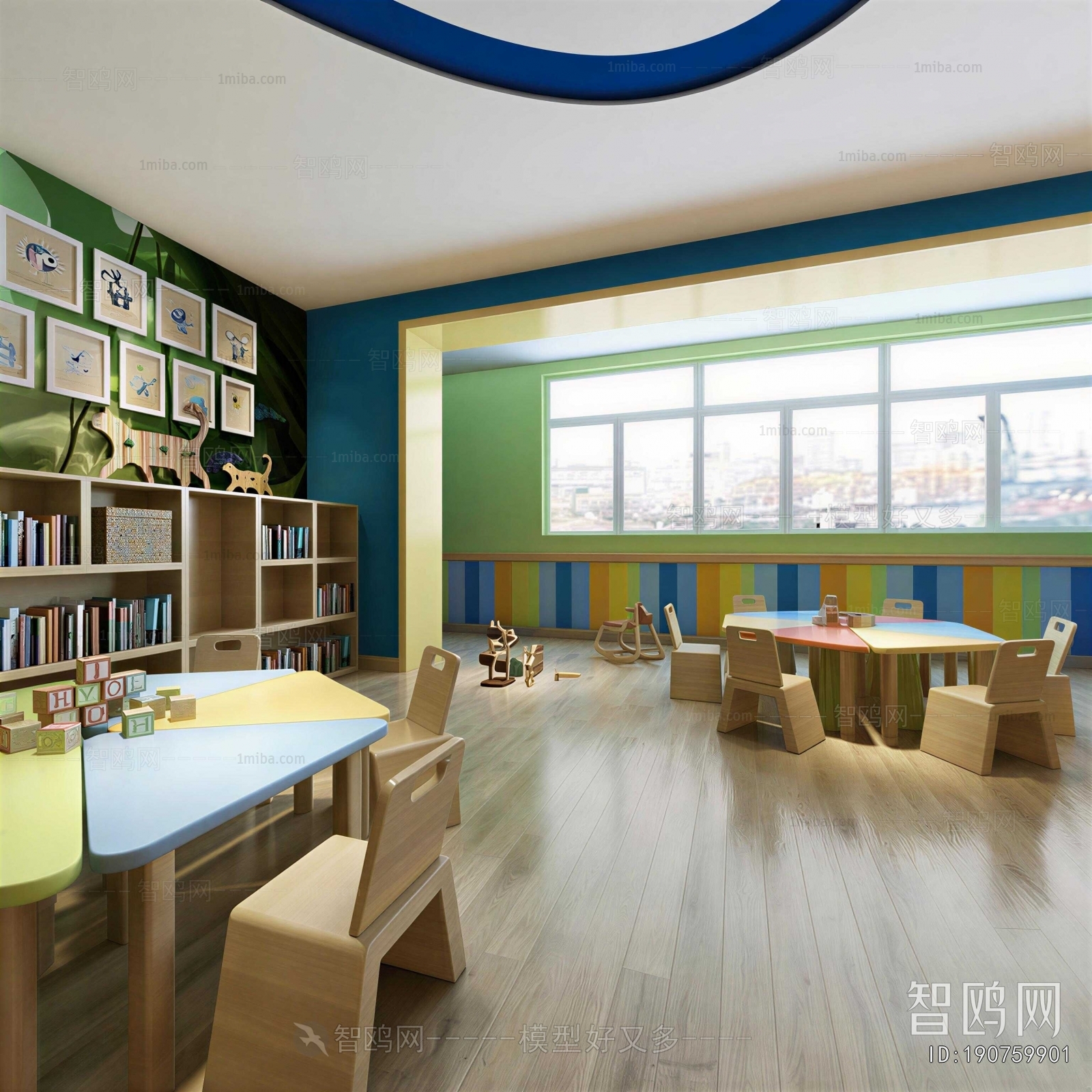 Modern Children's Playroom