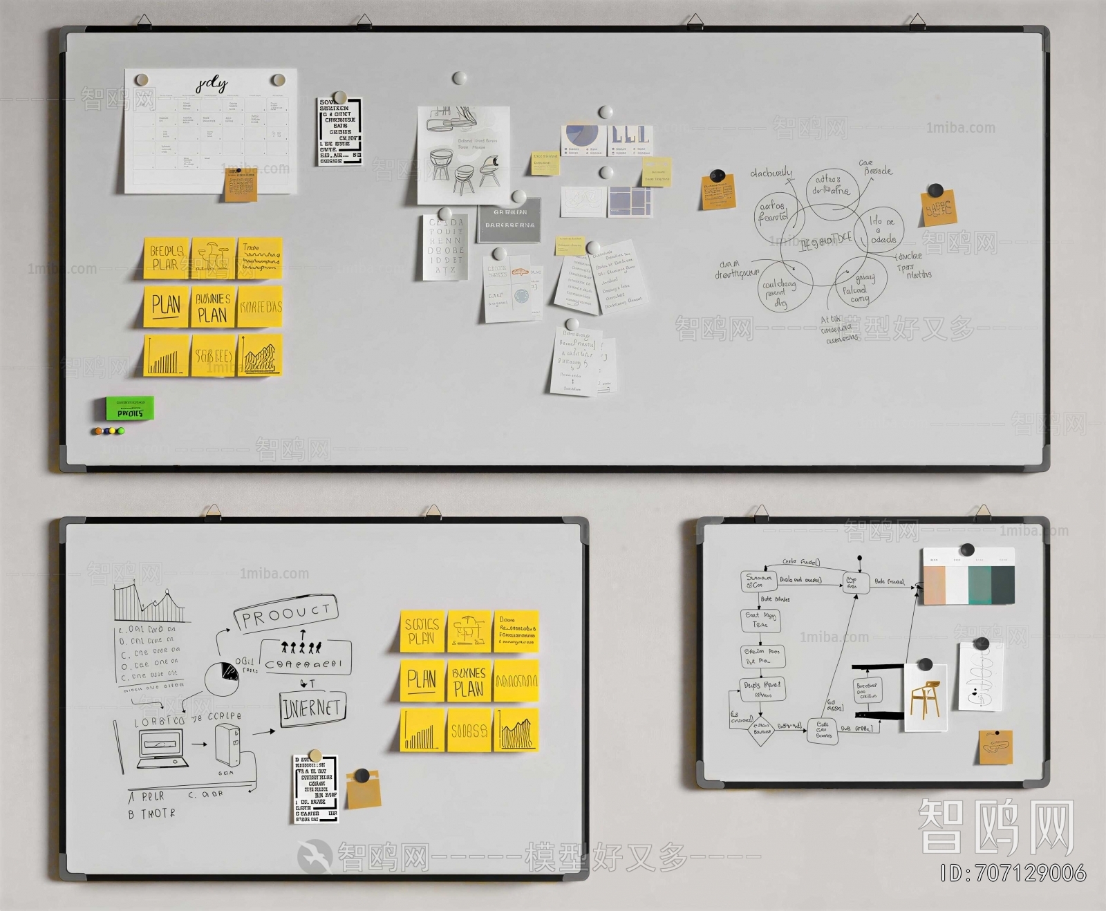 Modern Blackboard/whiteboard