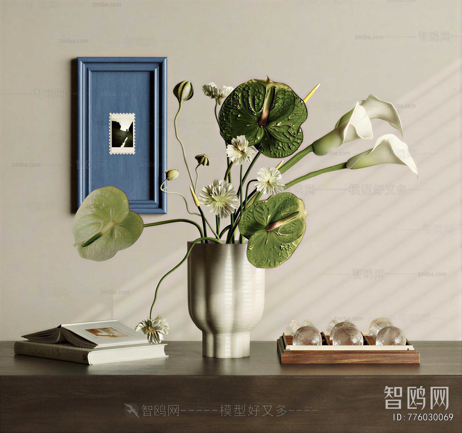Wabi-sabi Style Flower Arrangement