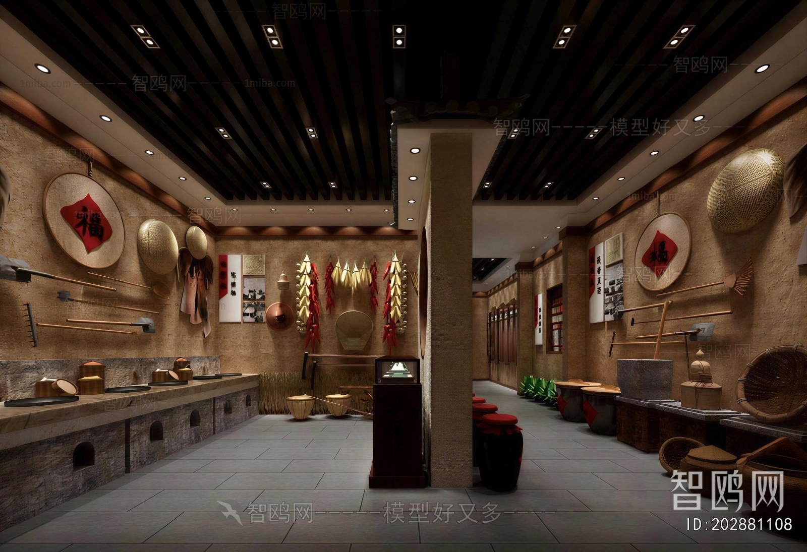 Chinese Style Exhibition Hall
