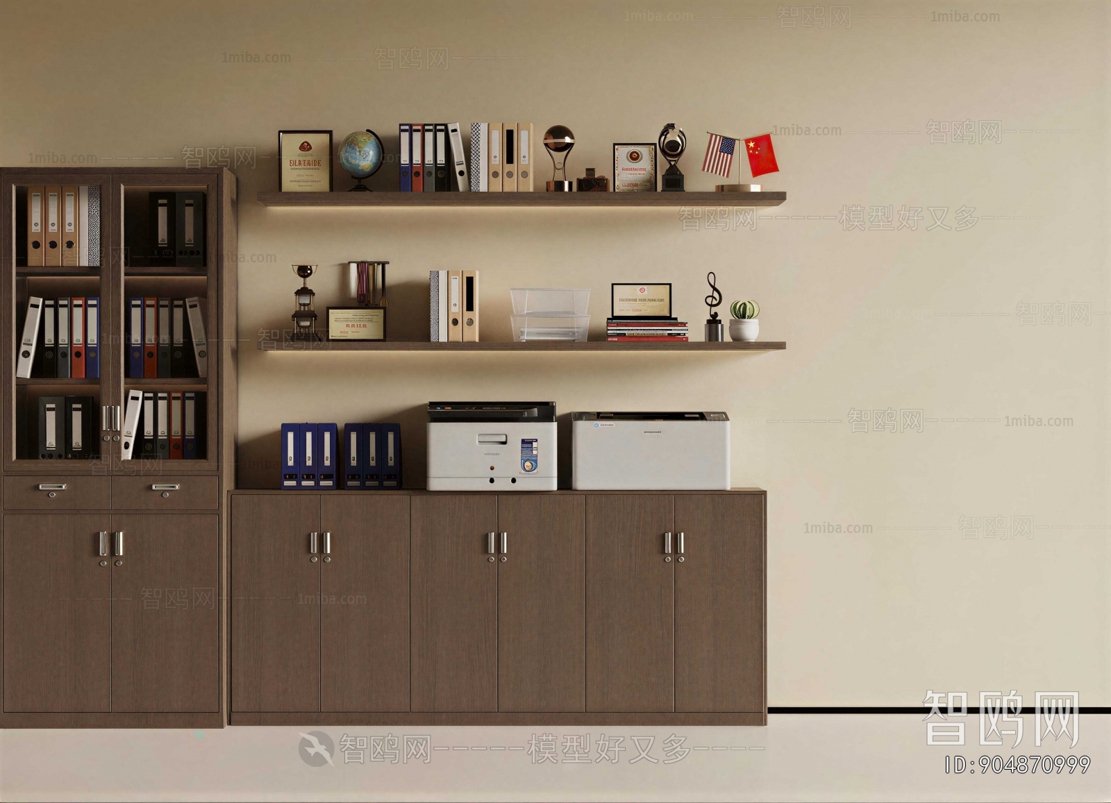 New Chinese Style File Cabinet