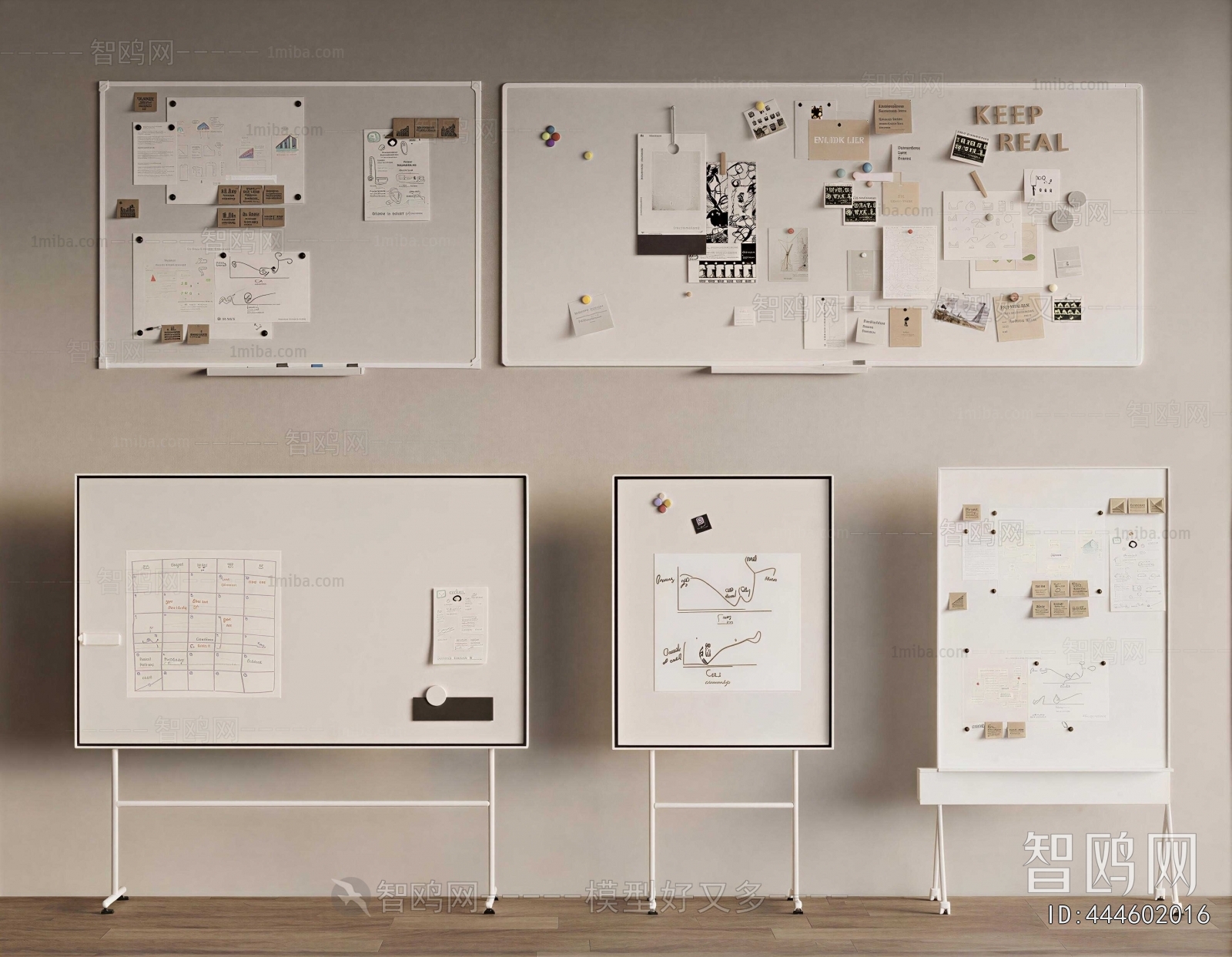 Modern Blackboard/whiteboard