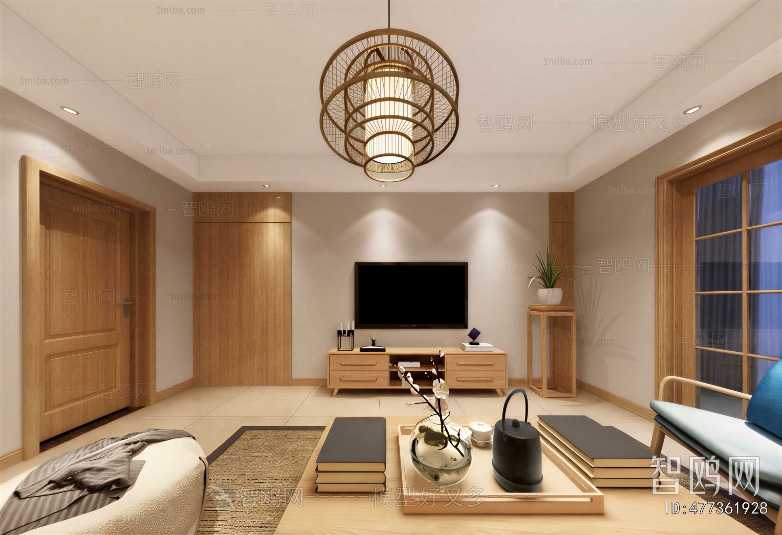 Japanese Style A Living Room
