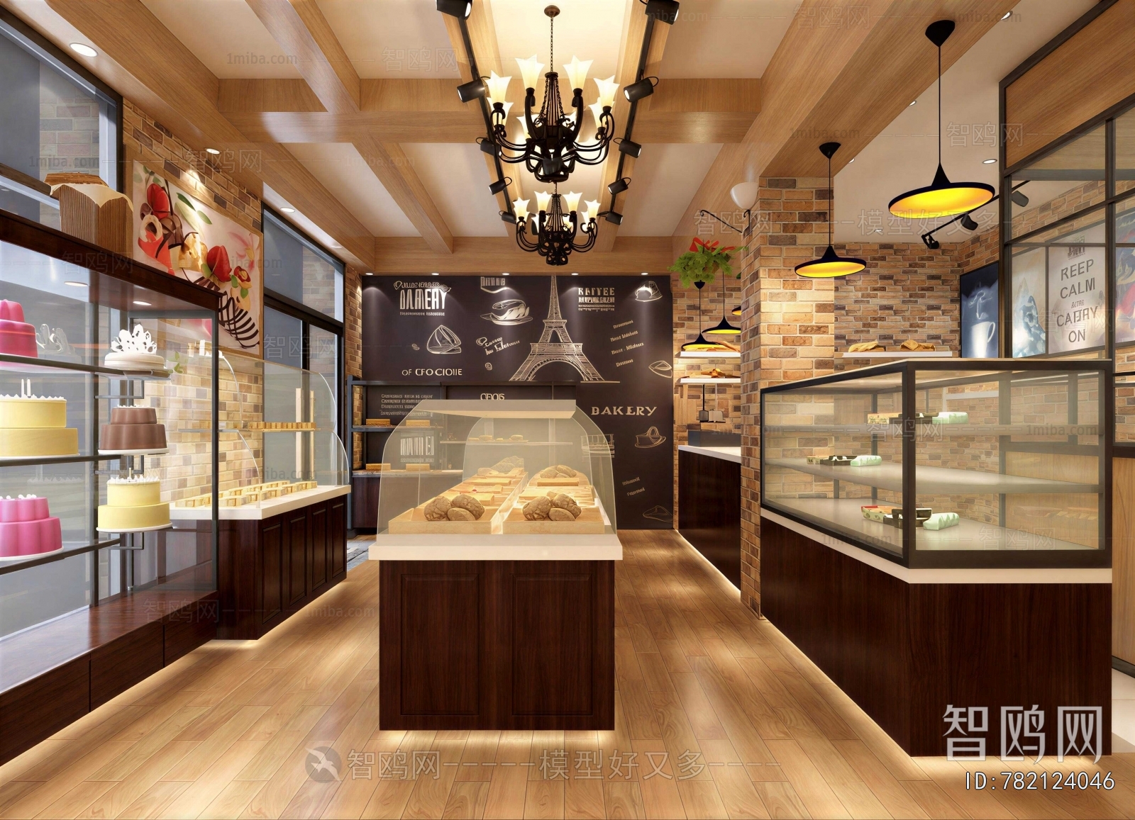 Modern Dessert Shop