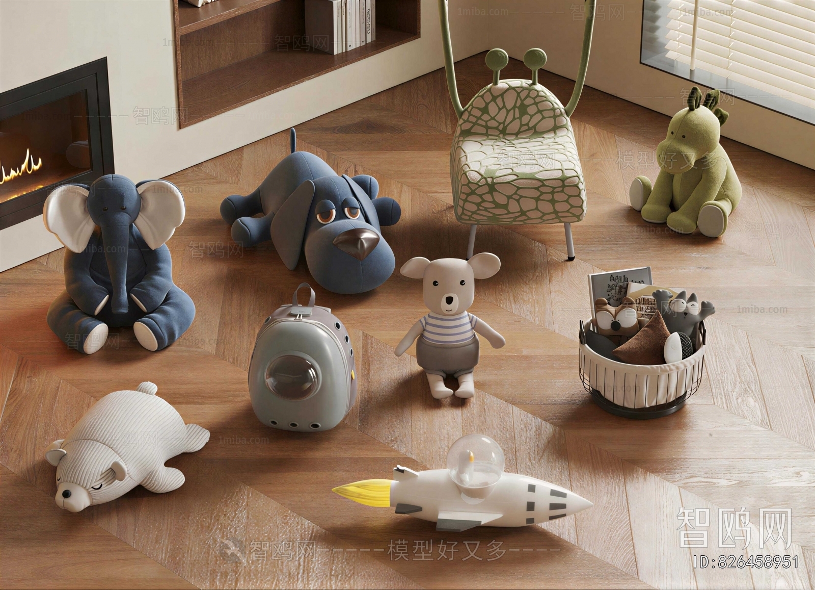 Modern Stuffed Toy