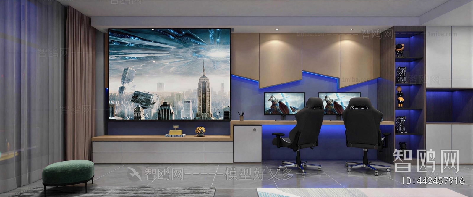 Modern Internet Cafe