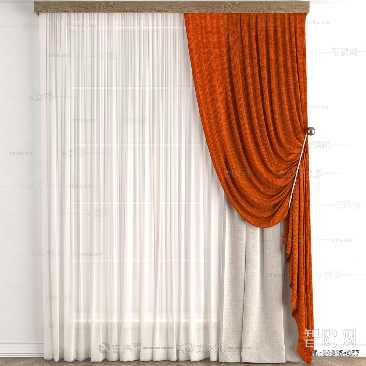 Simple European Style The Curtain