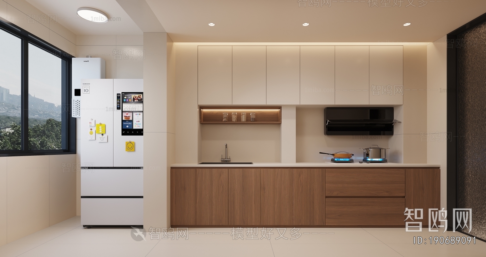 Modern The Kitchen