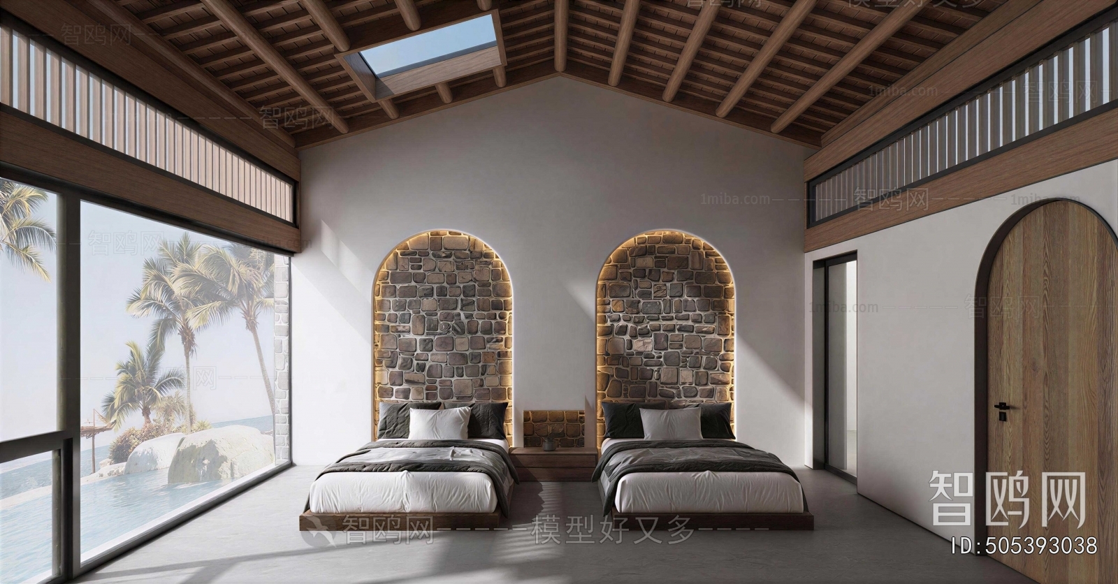 Modern Guest Room