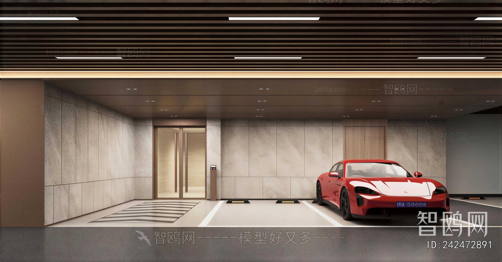 Modern Underground Garage