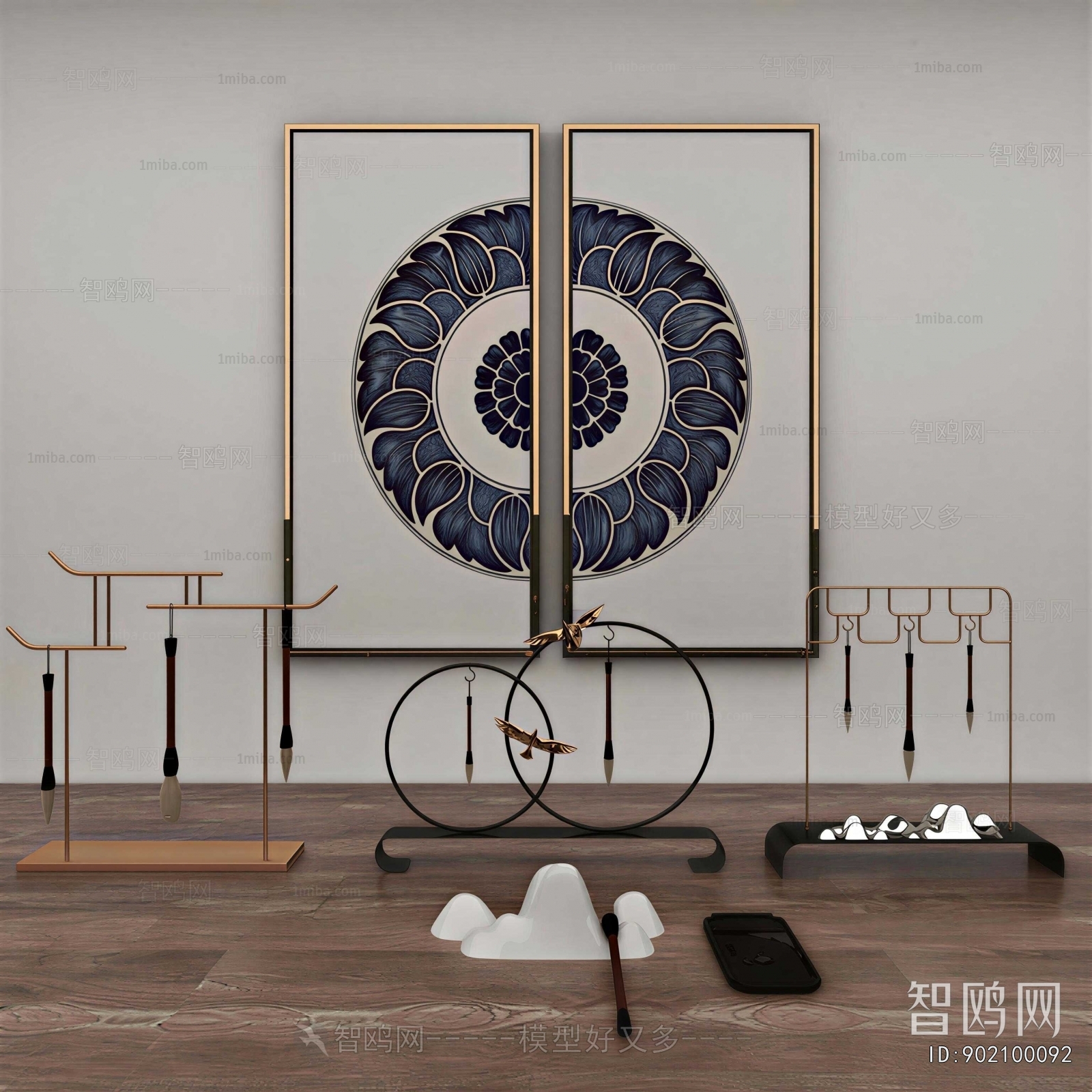 New Chinese Style Decorative Set