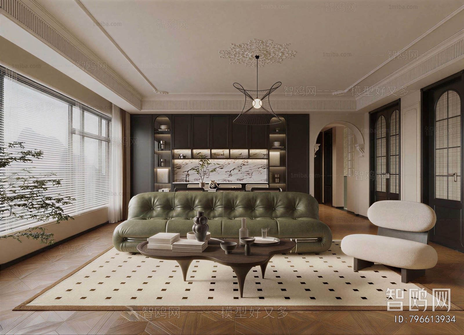 French Style A Living Room