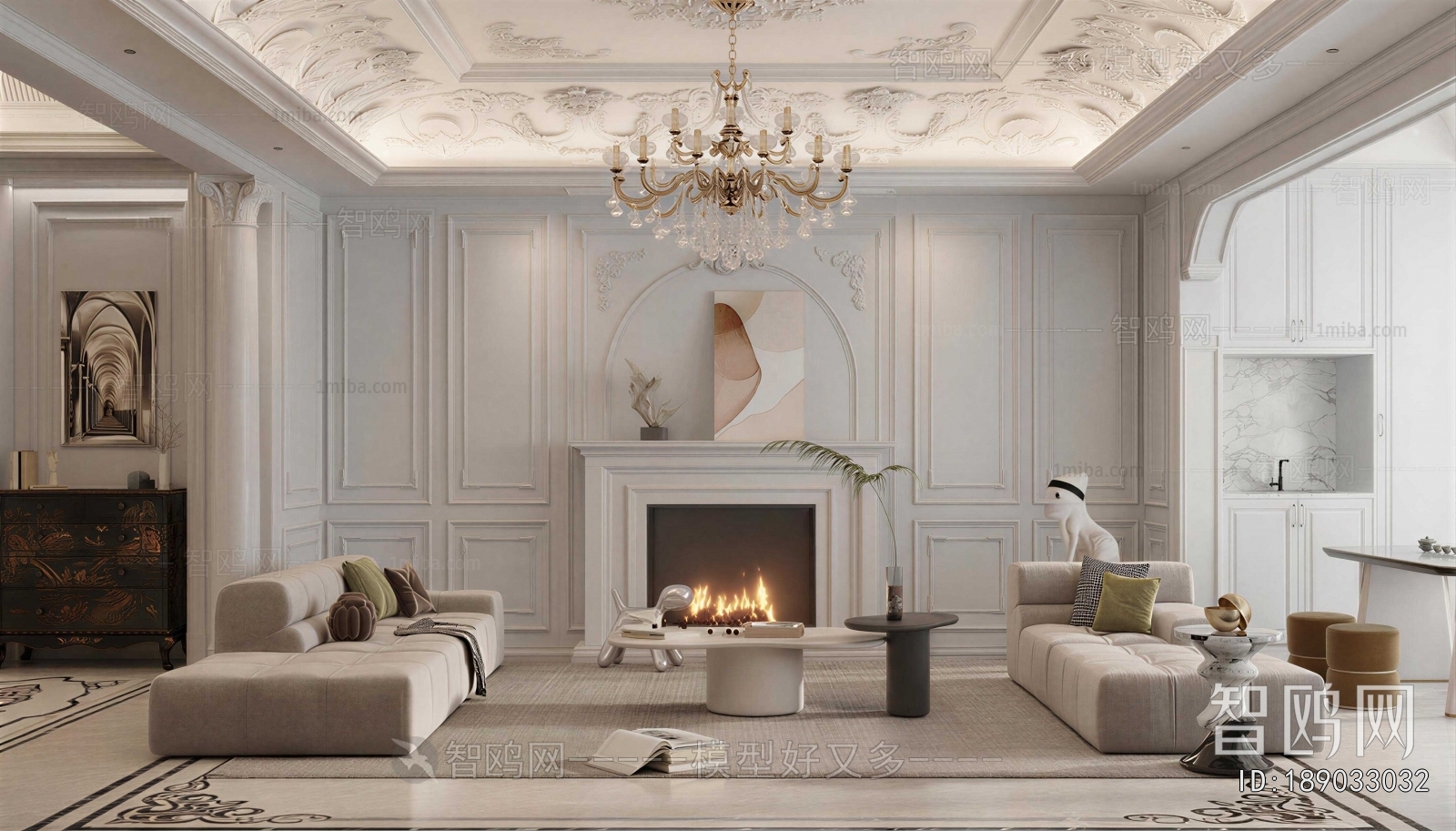 French Style A Living Room