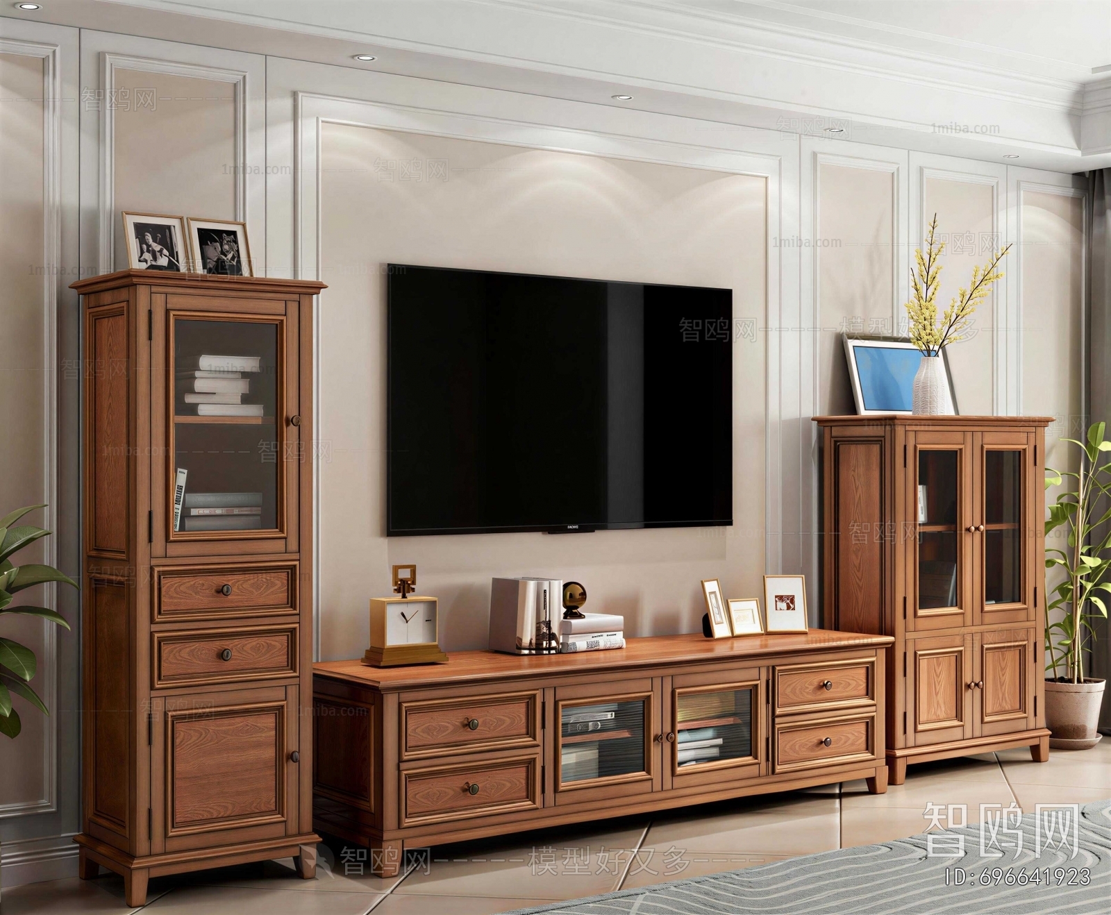 American Style TV Cabinet