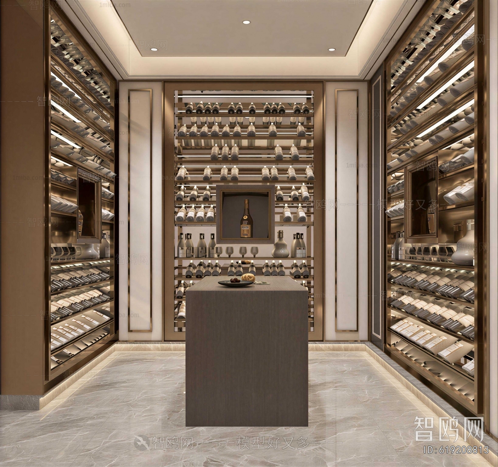 Modern Wine Cellar/Wine Tasting Room