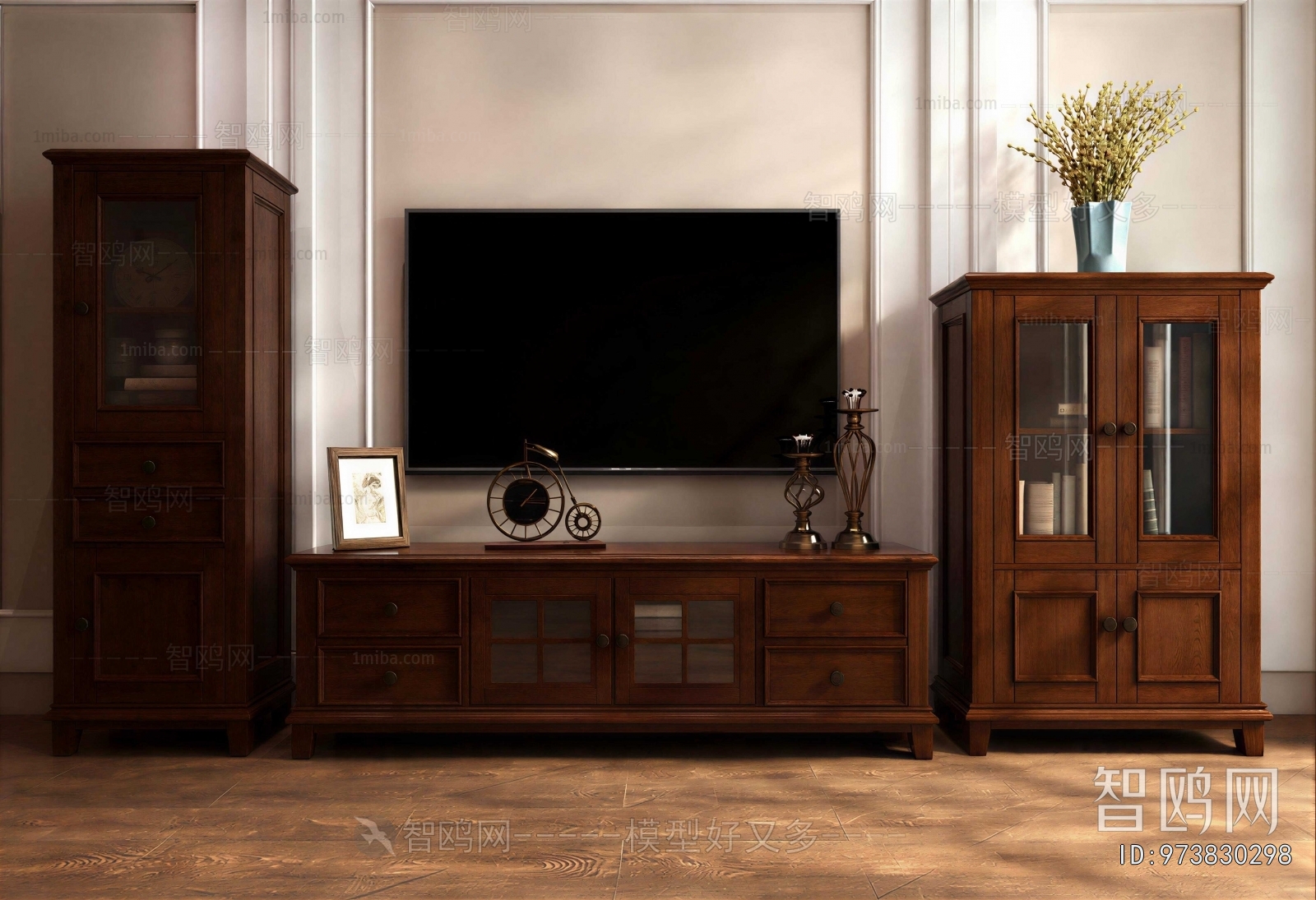 American Style TV Cabinet