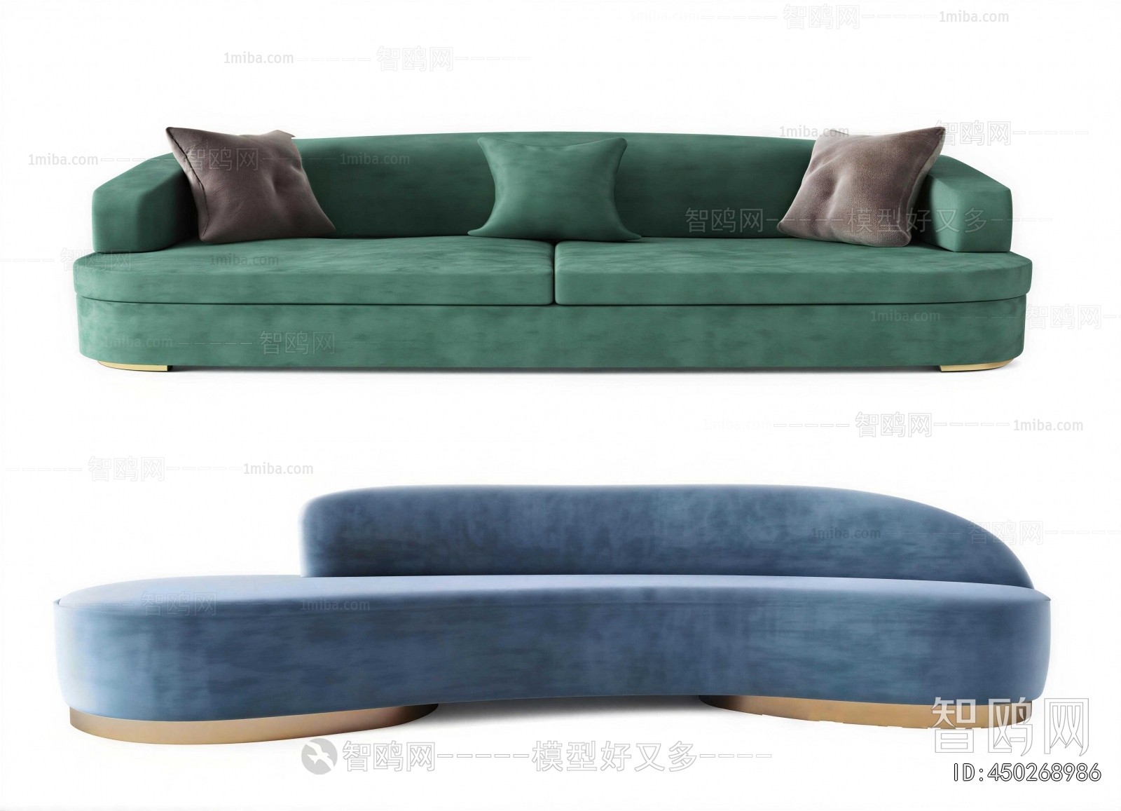 Modern Multi Person Sofa