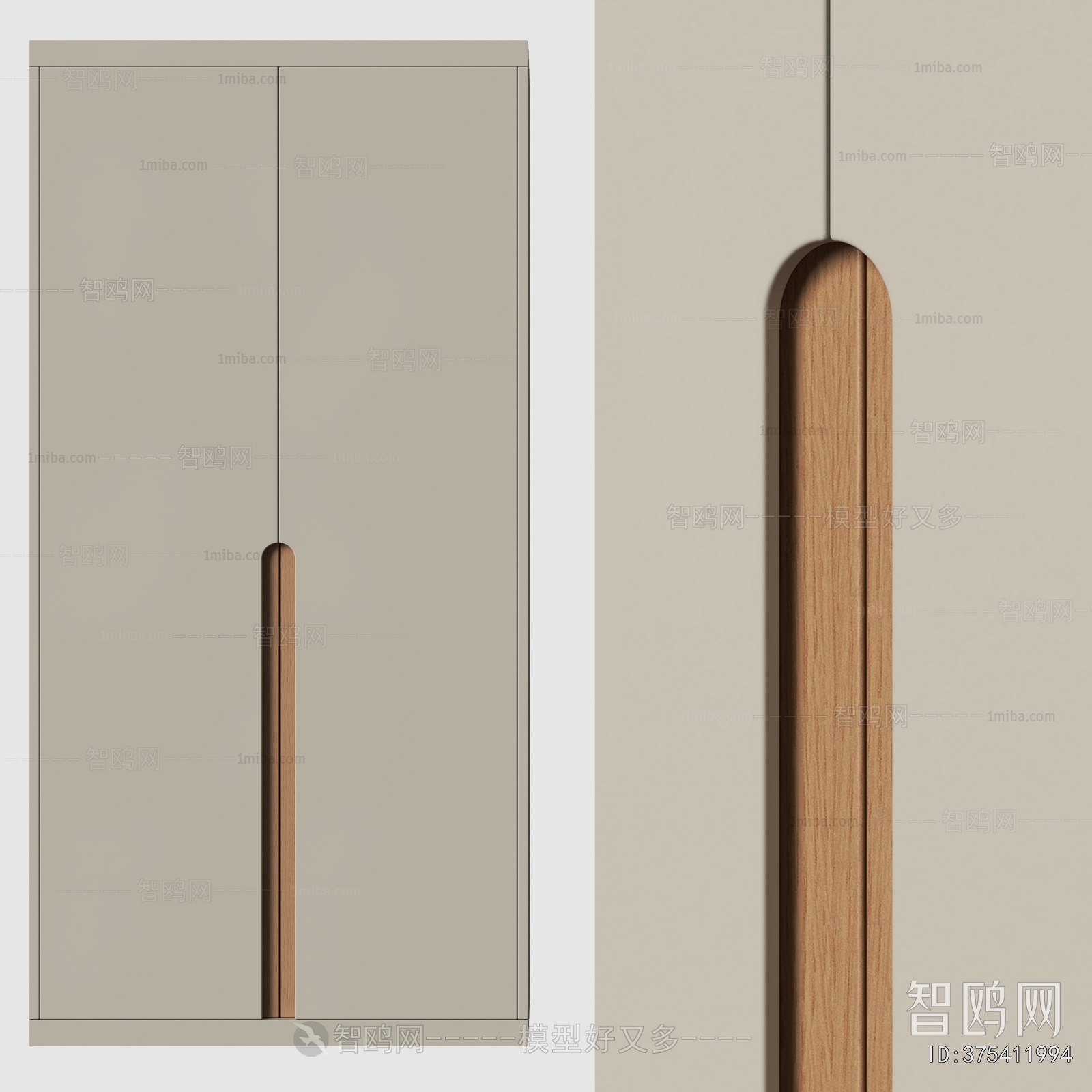 Modern Door Panel
