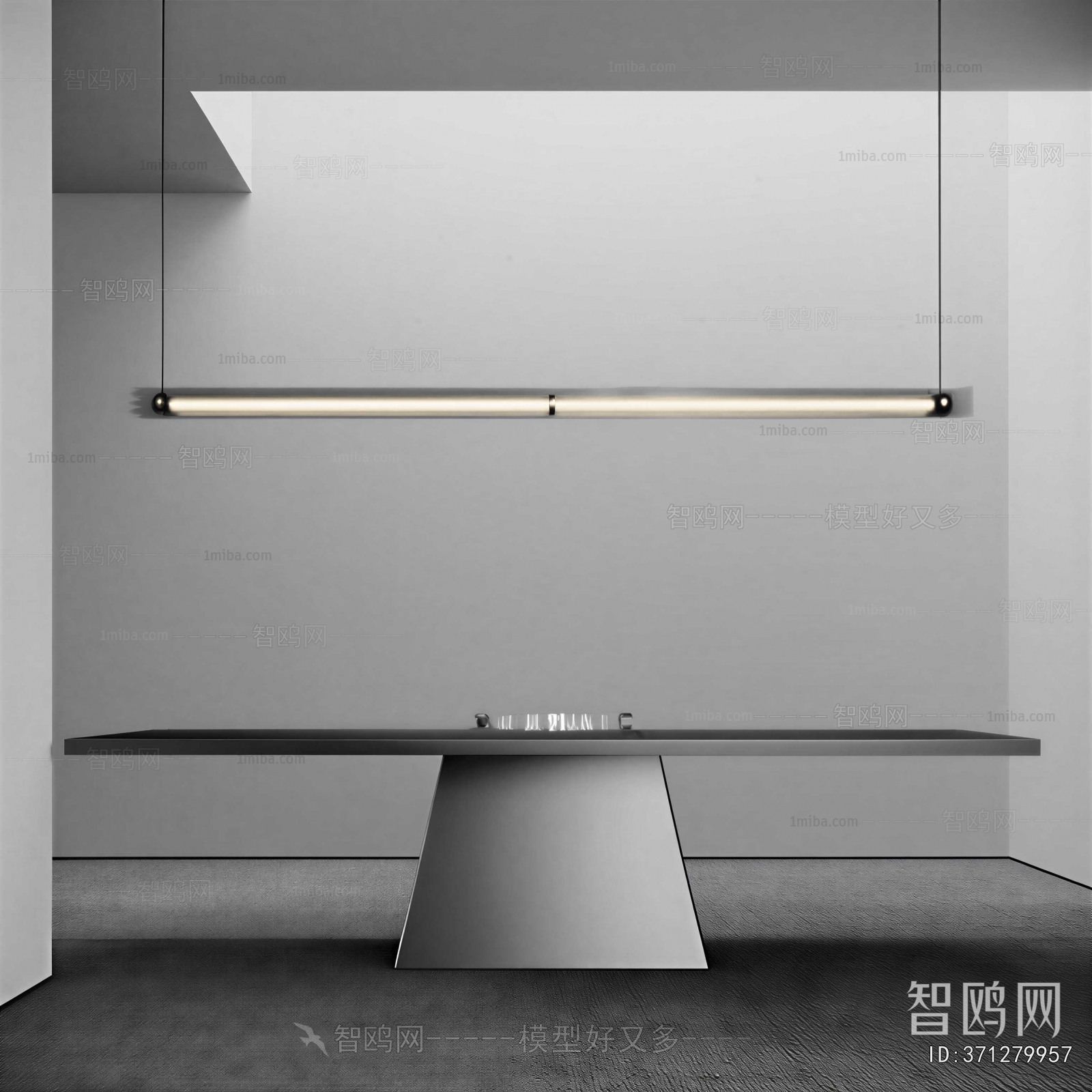 Modern Long Chandelier