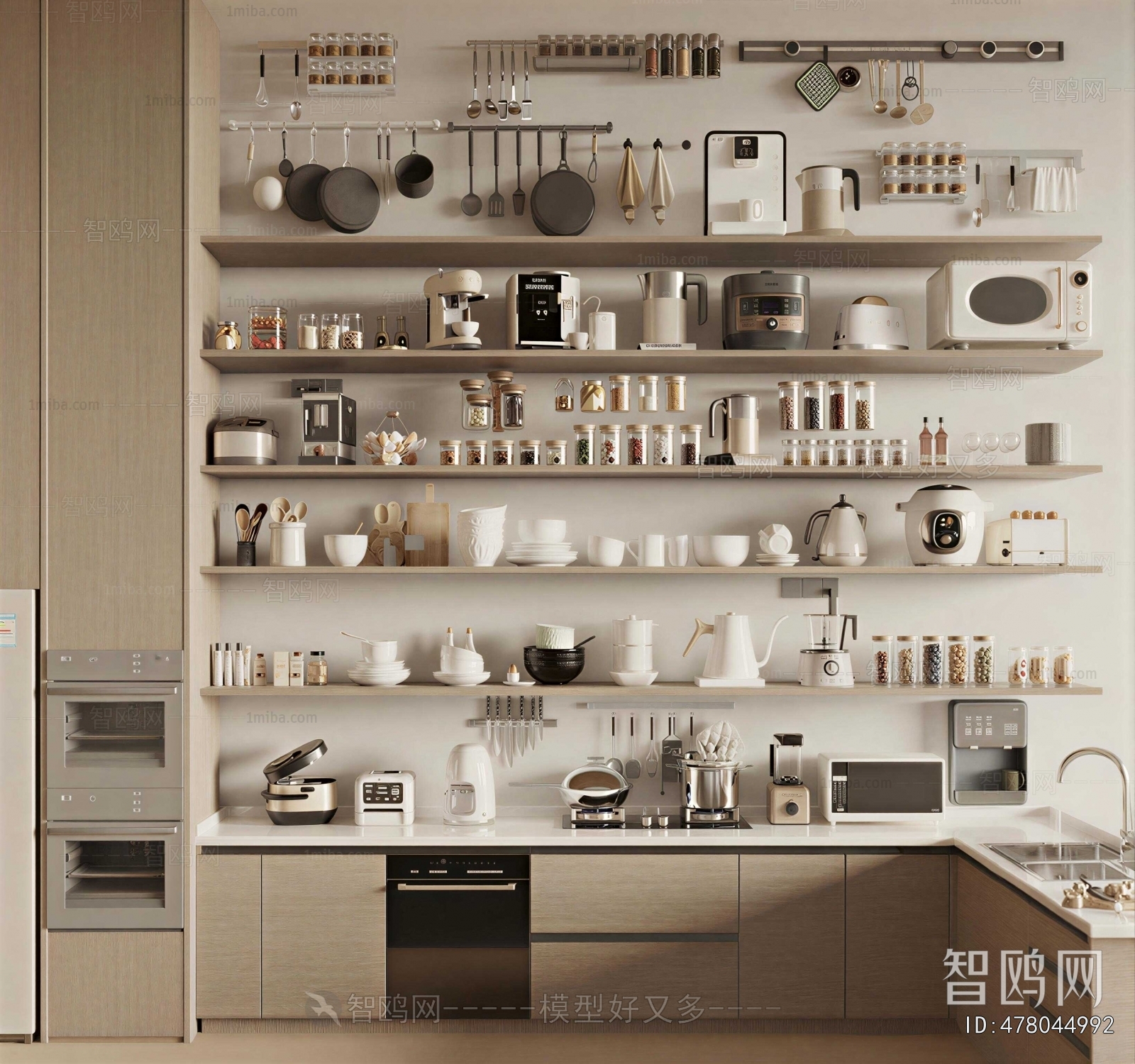 Modern Electric Kitchen Appliances