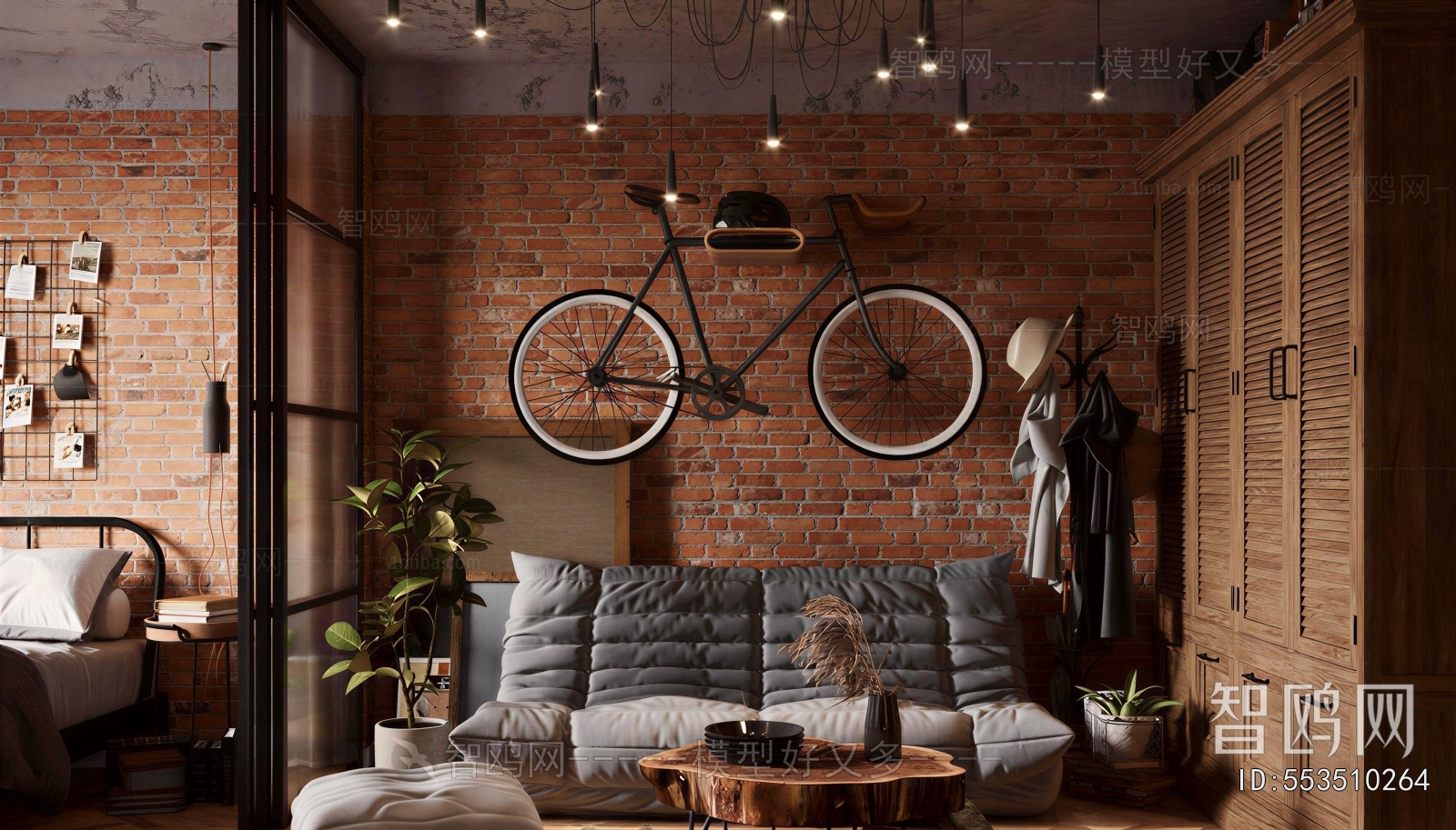 Industrial Style Apartment