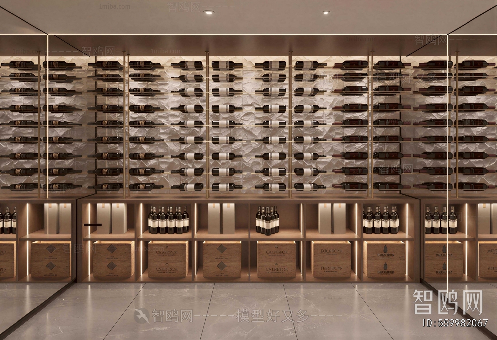 Modern Wine Cellar/Wine Tasting Room