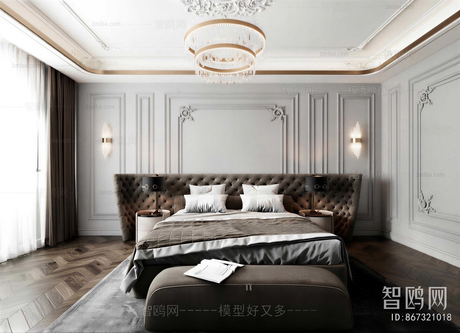 New Classical Style Bedroom