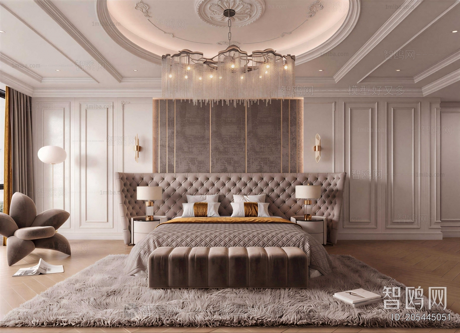 New Classical Style Bedroom