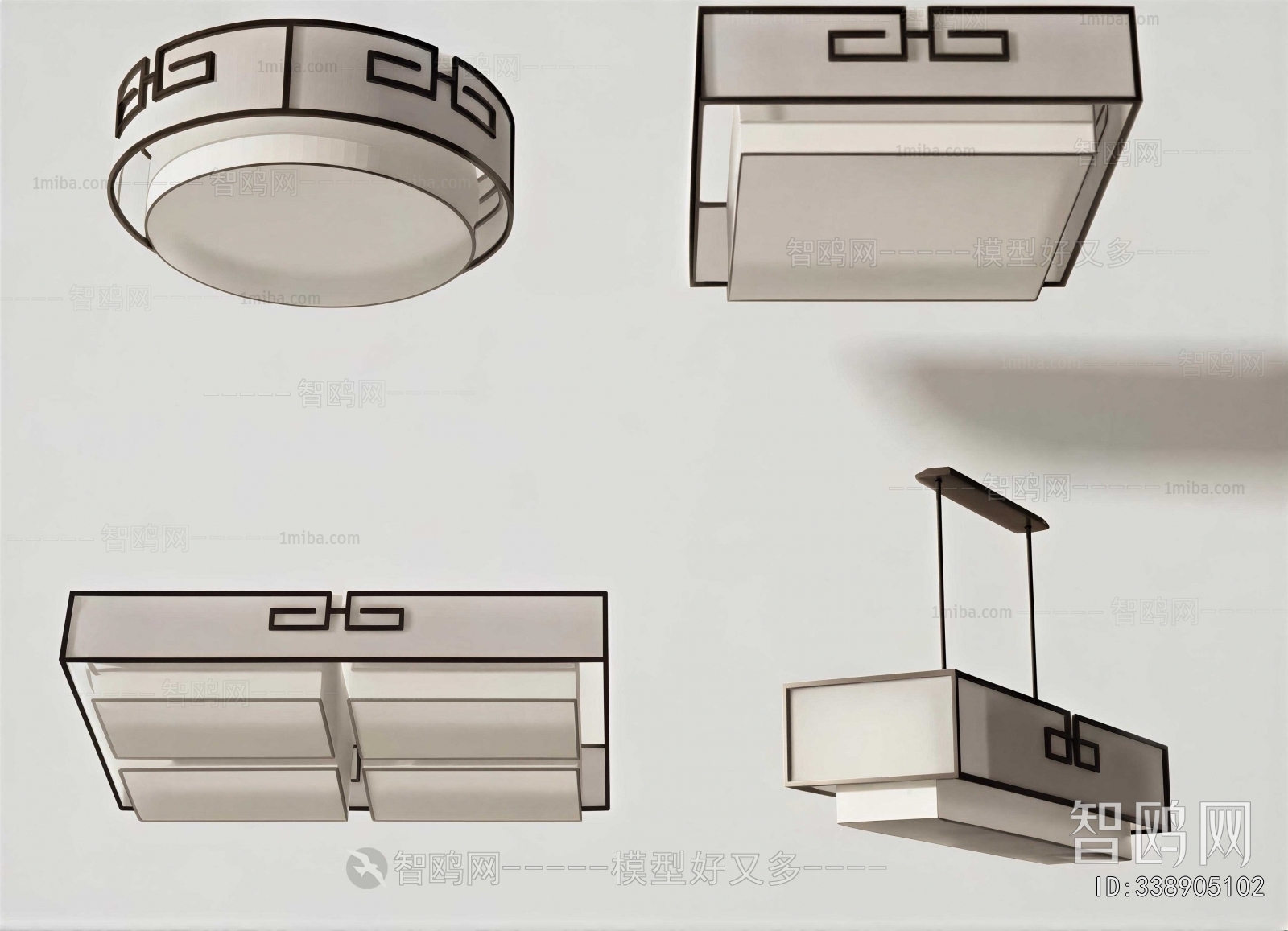 New Chinese Style Ceiling Ceiling Lamp