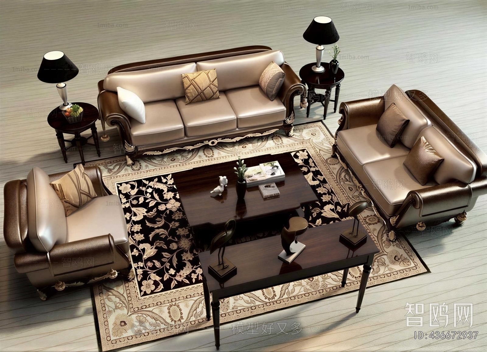 New Classical Style Sofa Combination