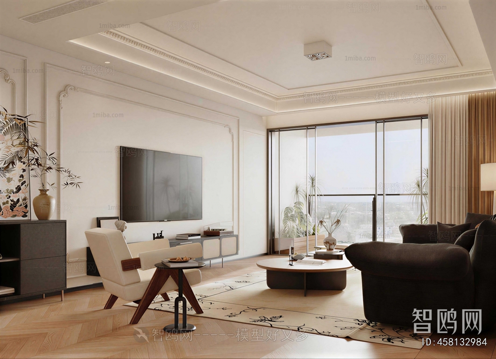 French Style A Living Room