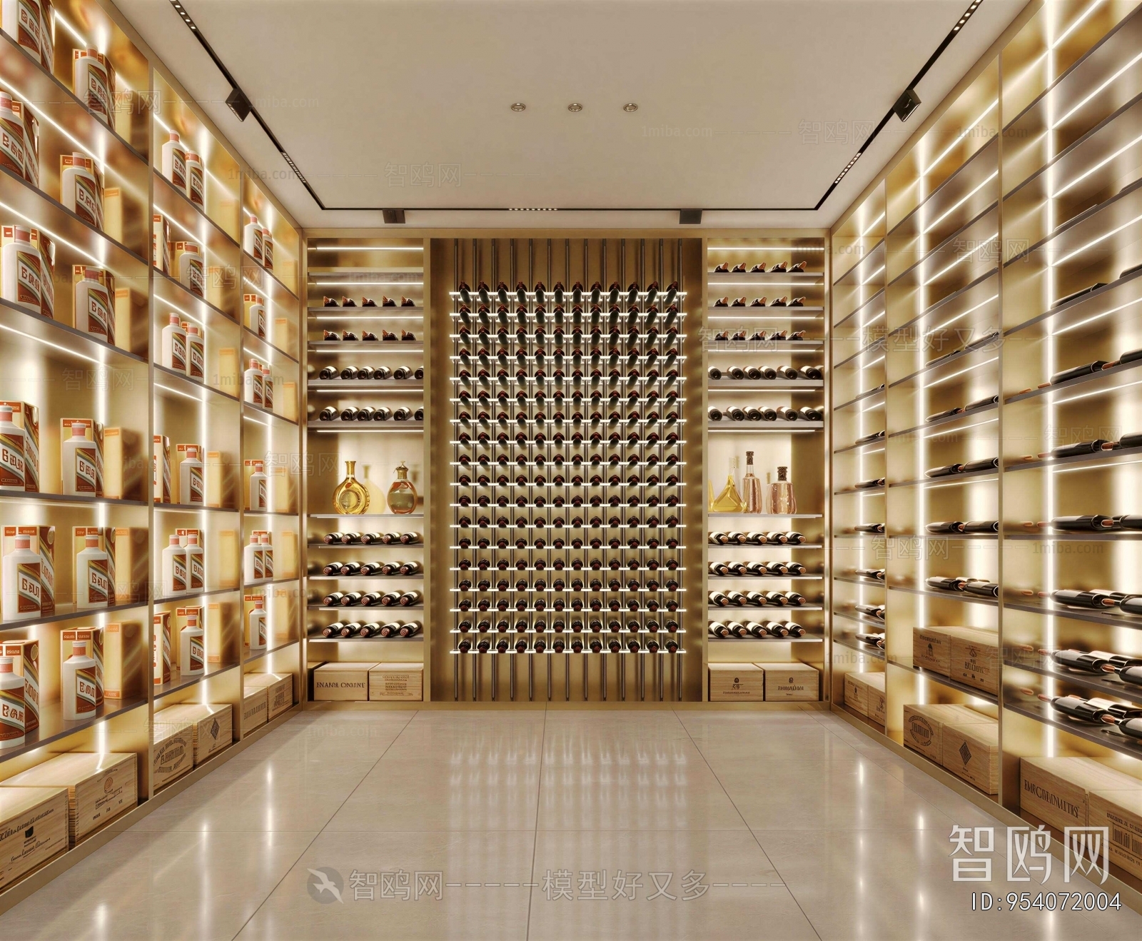 Modern Wine Cellar/Wine Tasting Room