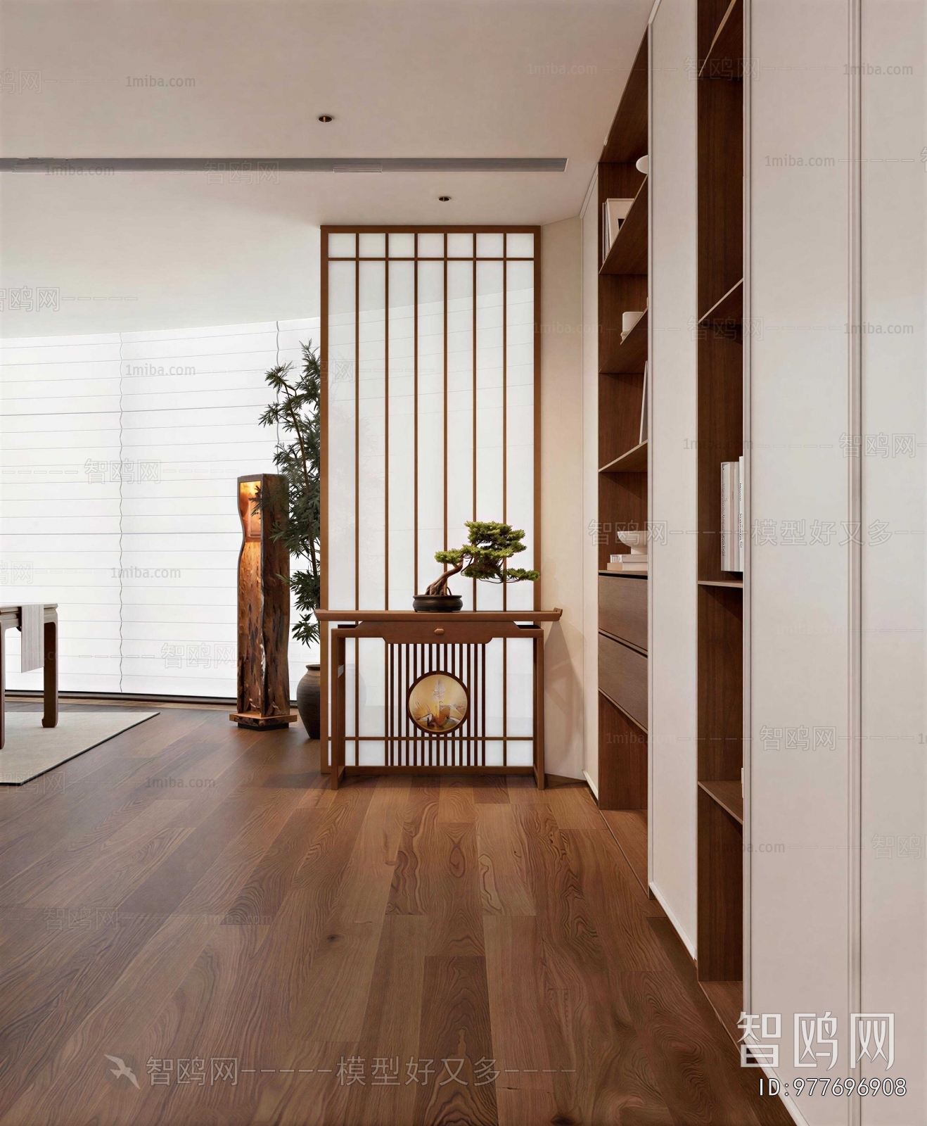 New Chinese Style Hallway