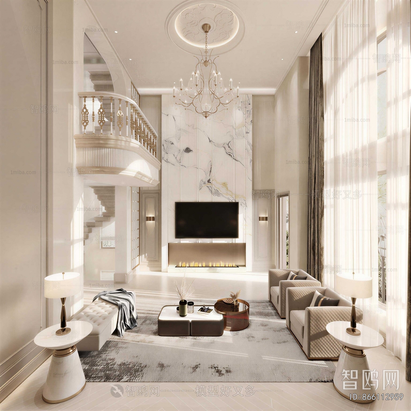 European Style A Living Room