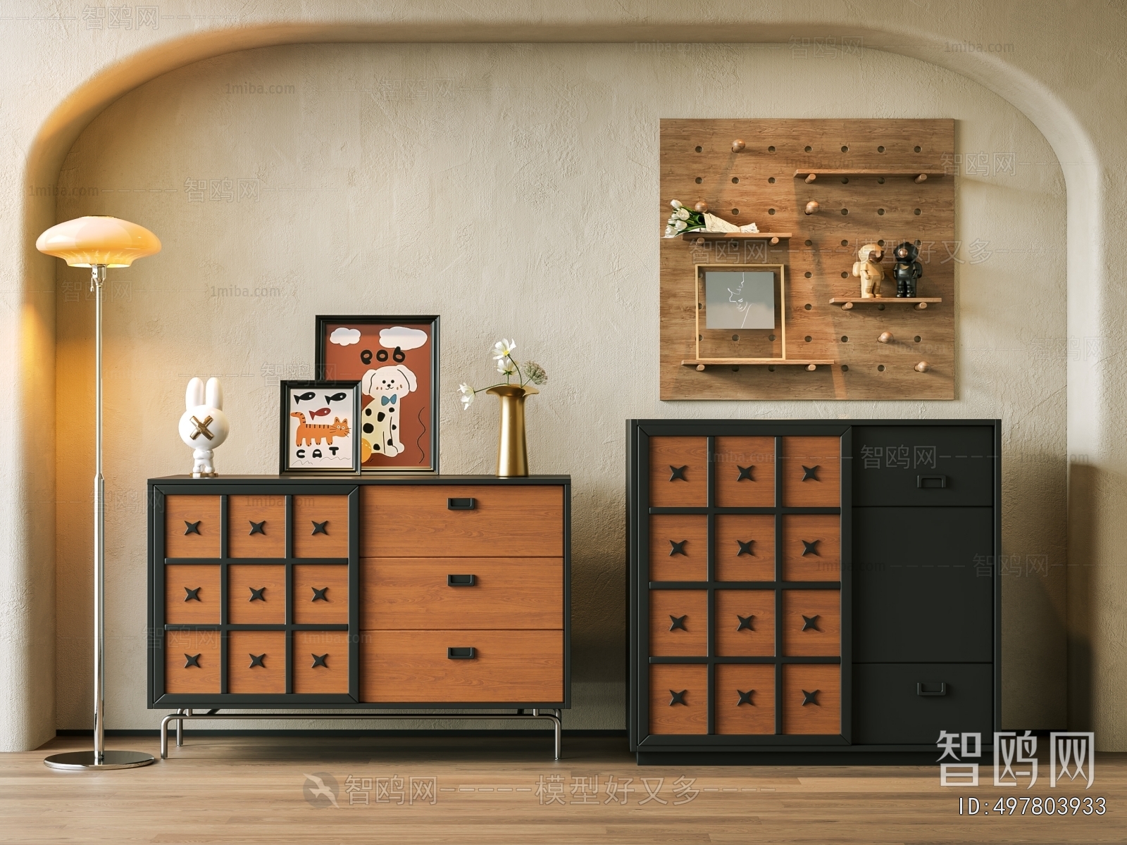 Modern Entrance Cabinet