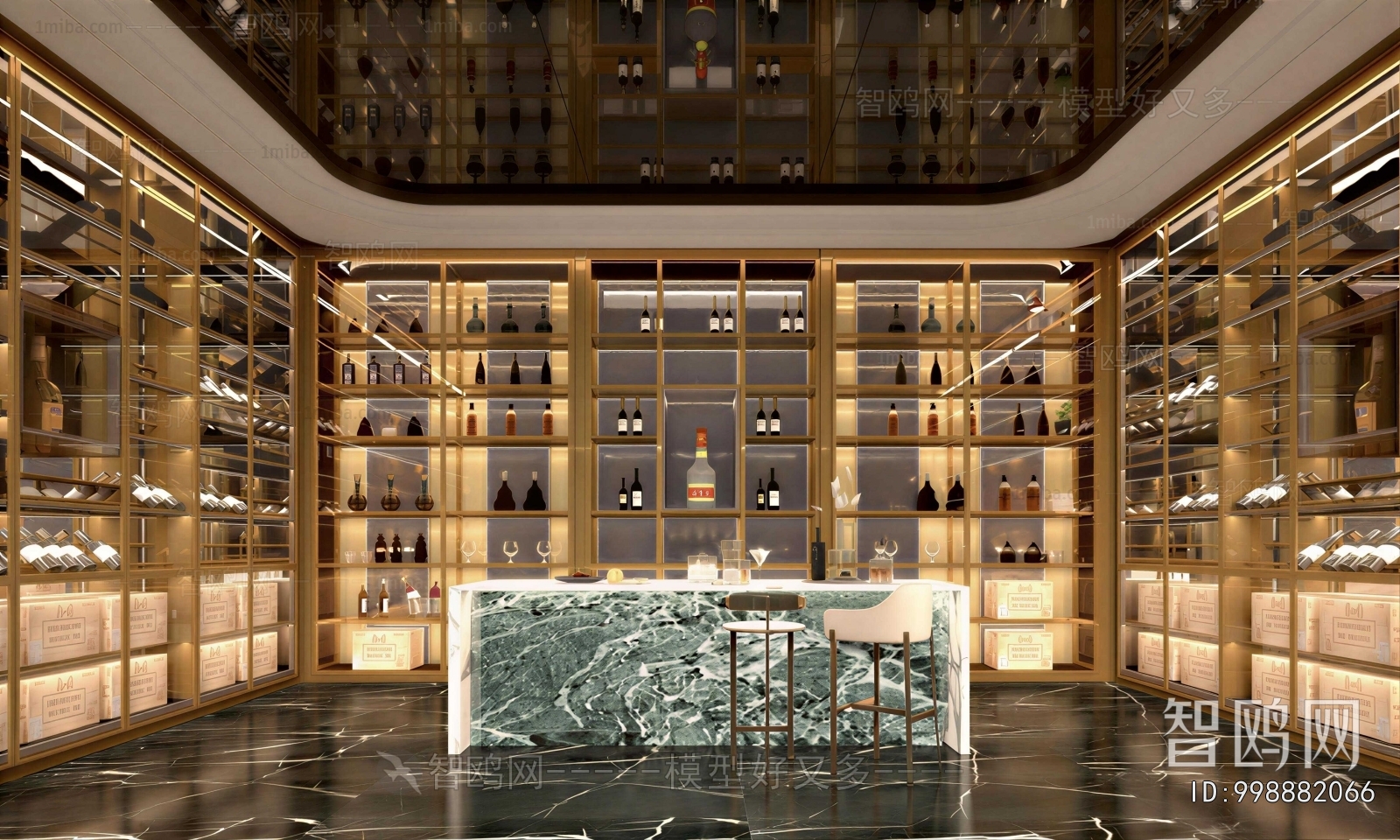 Modern Wine Cellar/Wine Tasting Room
