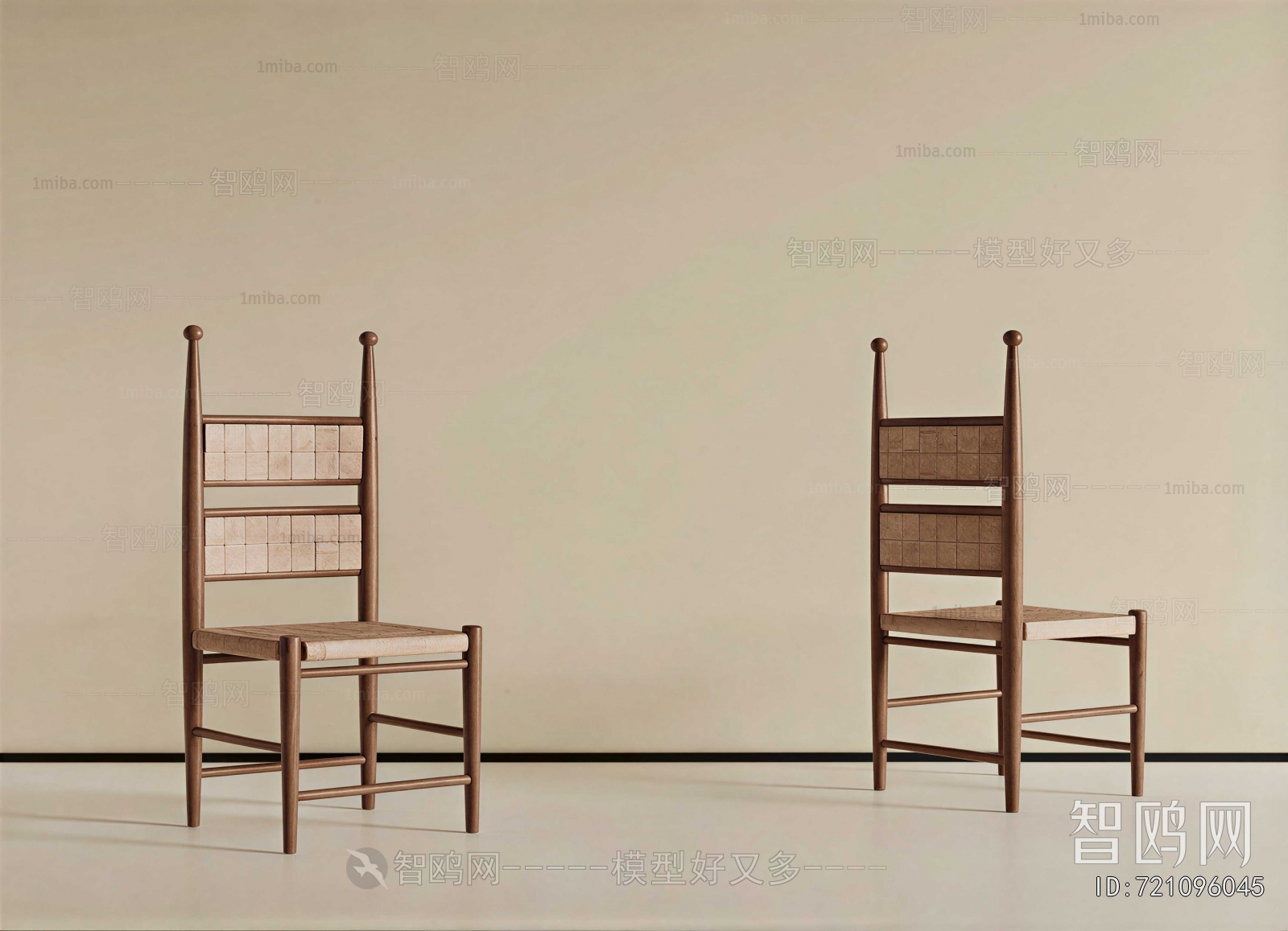 Wabi-sabi Style Single Chair