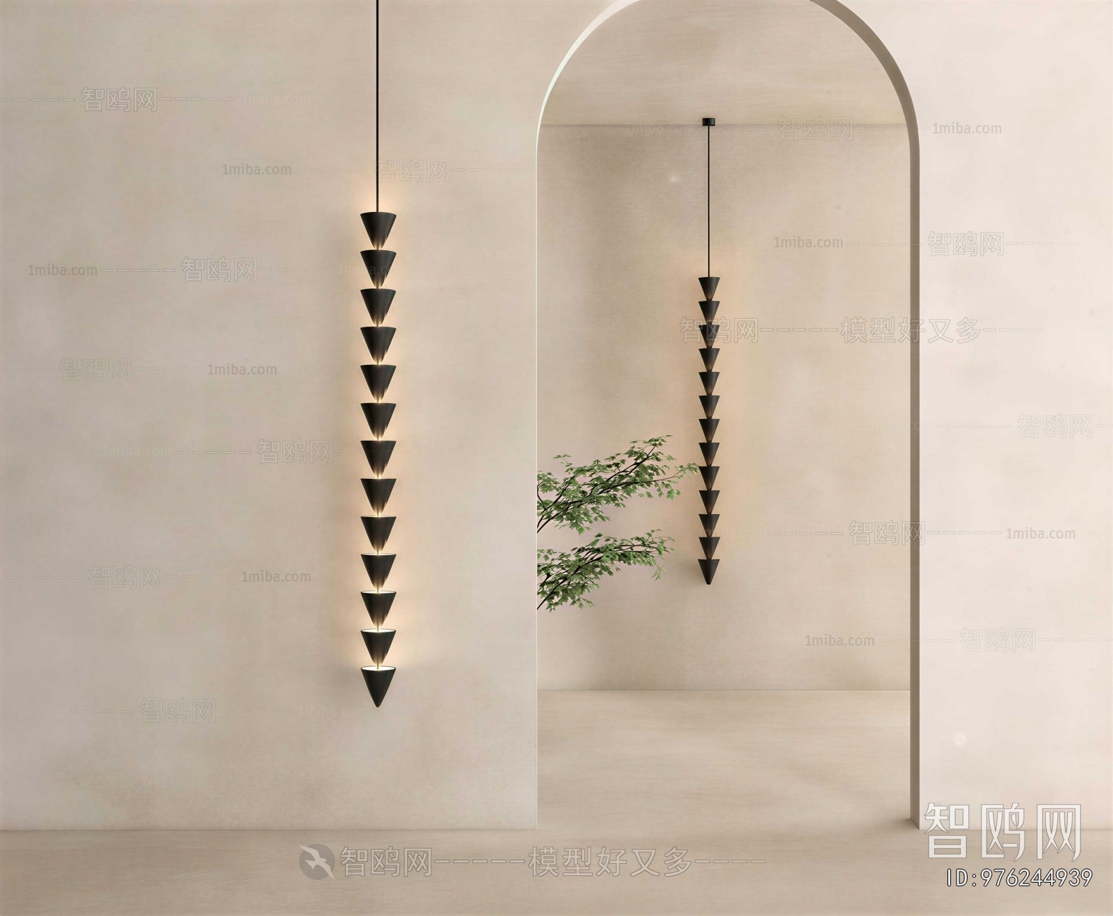 Wabi-sabi Style Droplight