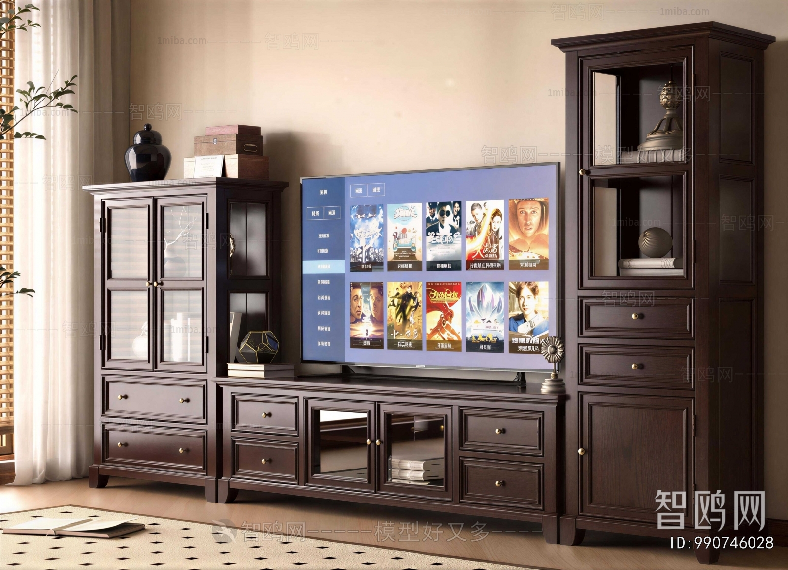 American Style TV Cabinet