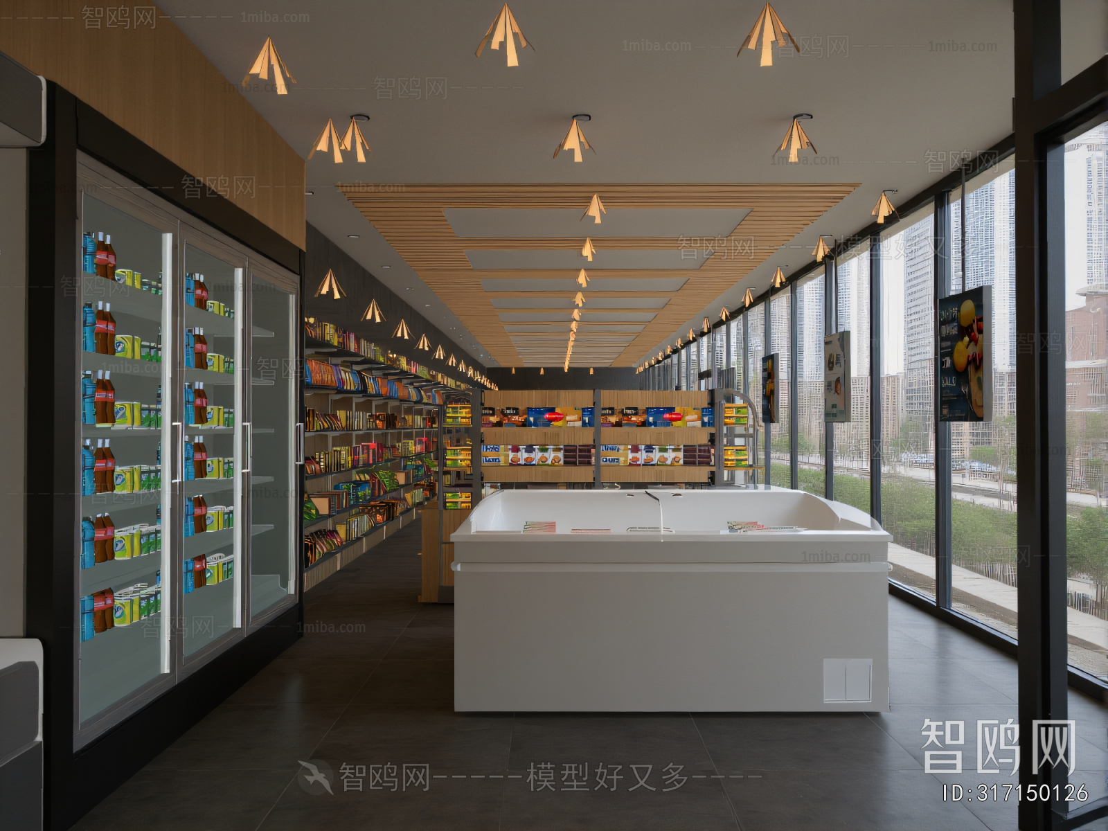 Modern Convenience Store