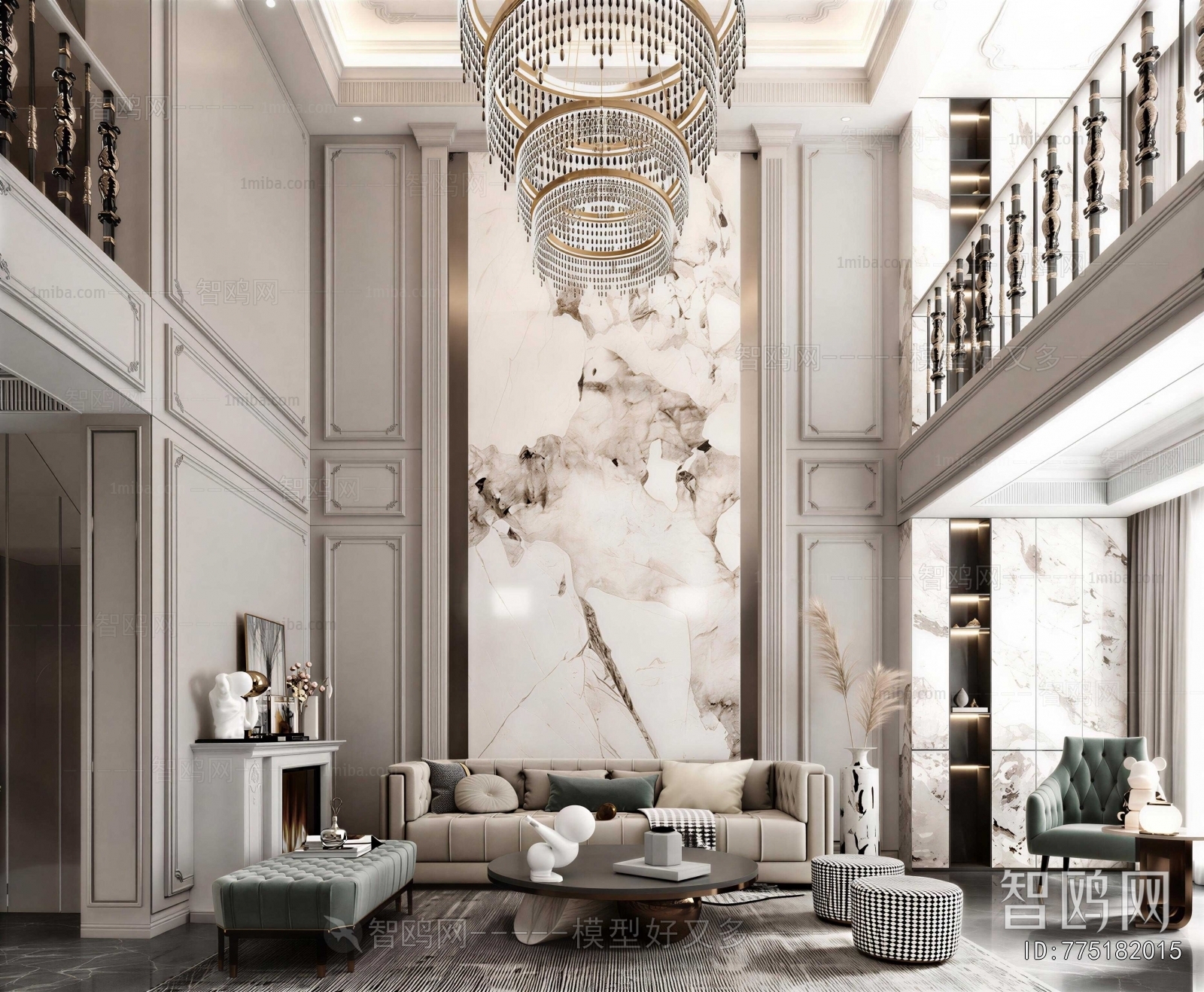 European Style A Living Room
