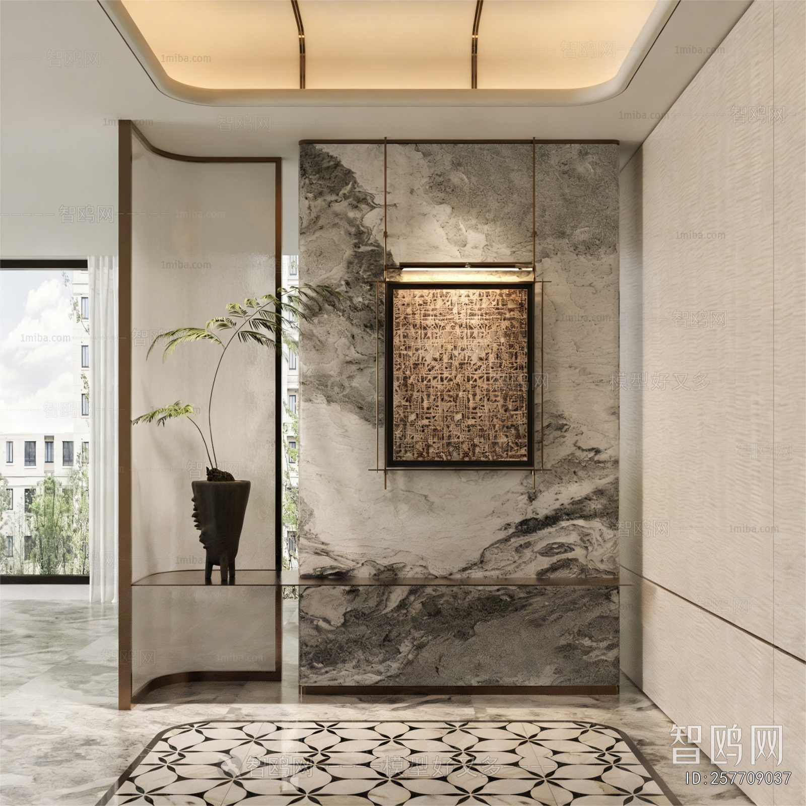 Modern Hallway